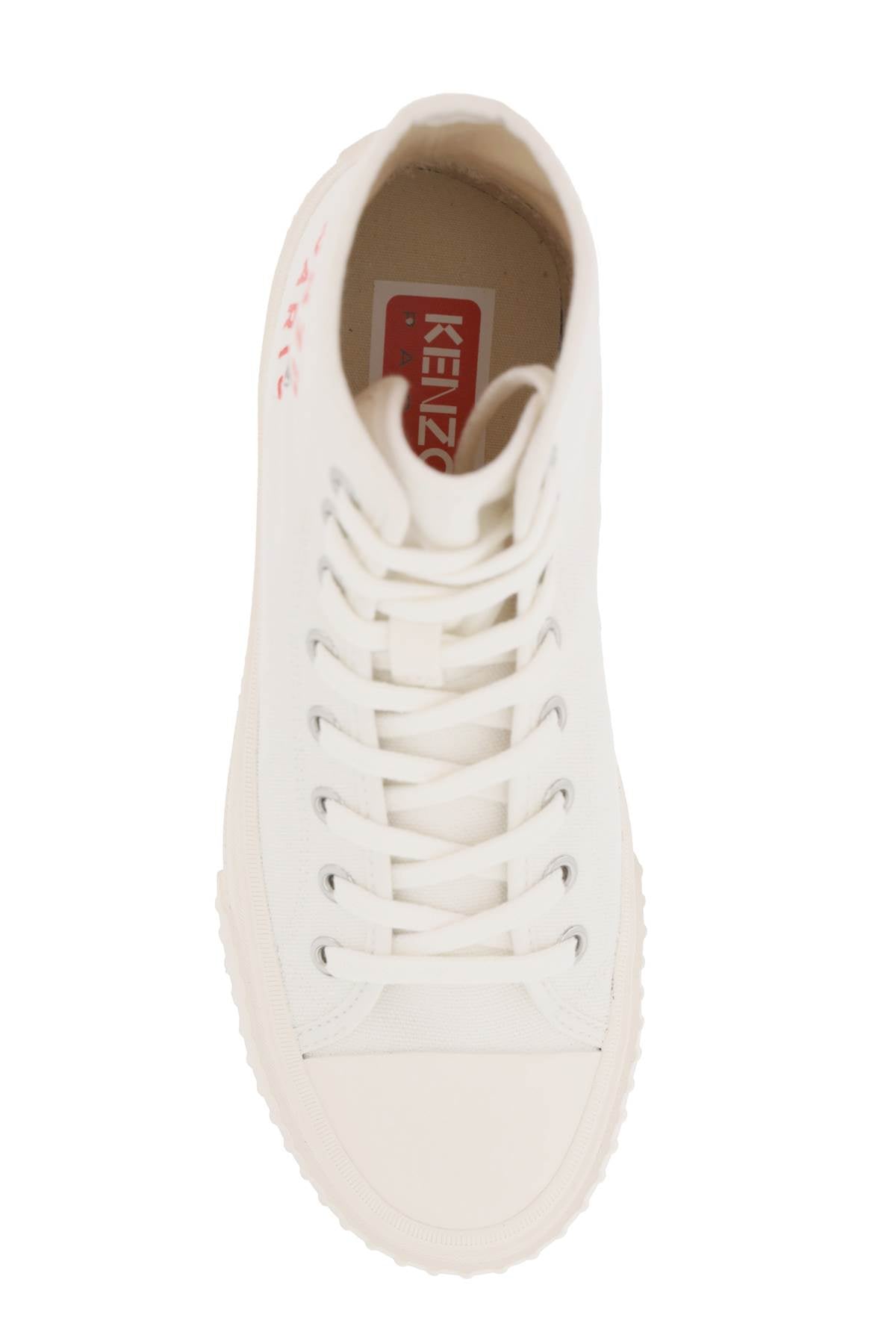 Kenzo canvas high-top sneakers image 1