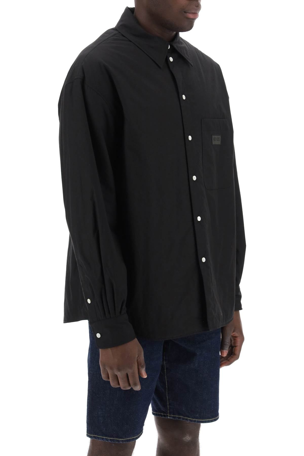 Kenzo Men's Padded Overshirt - Cotton Canvas image 1