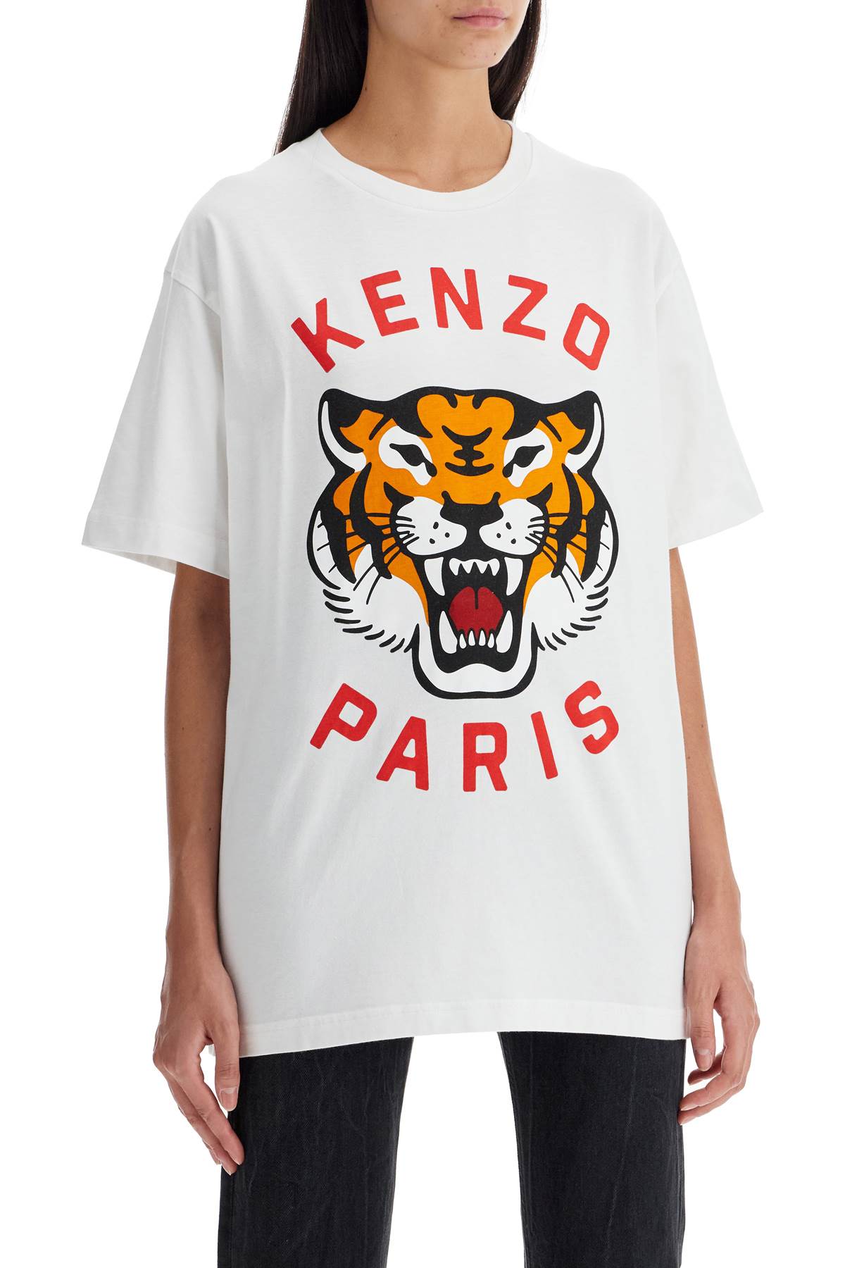 Kenzo lucky tiger crew-neck t-shirt image 1