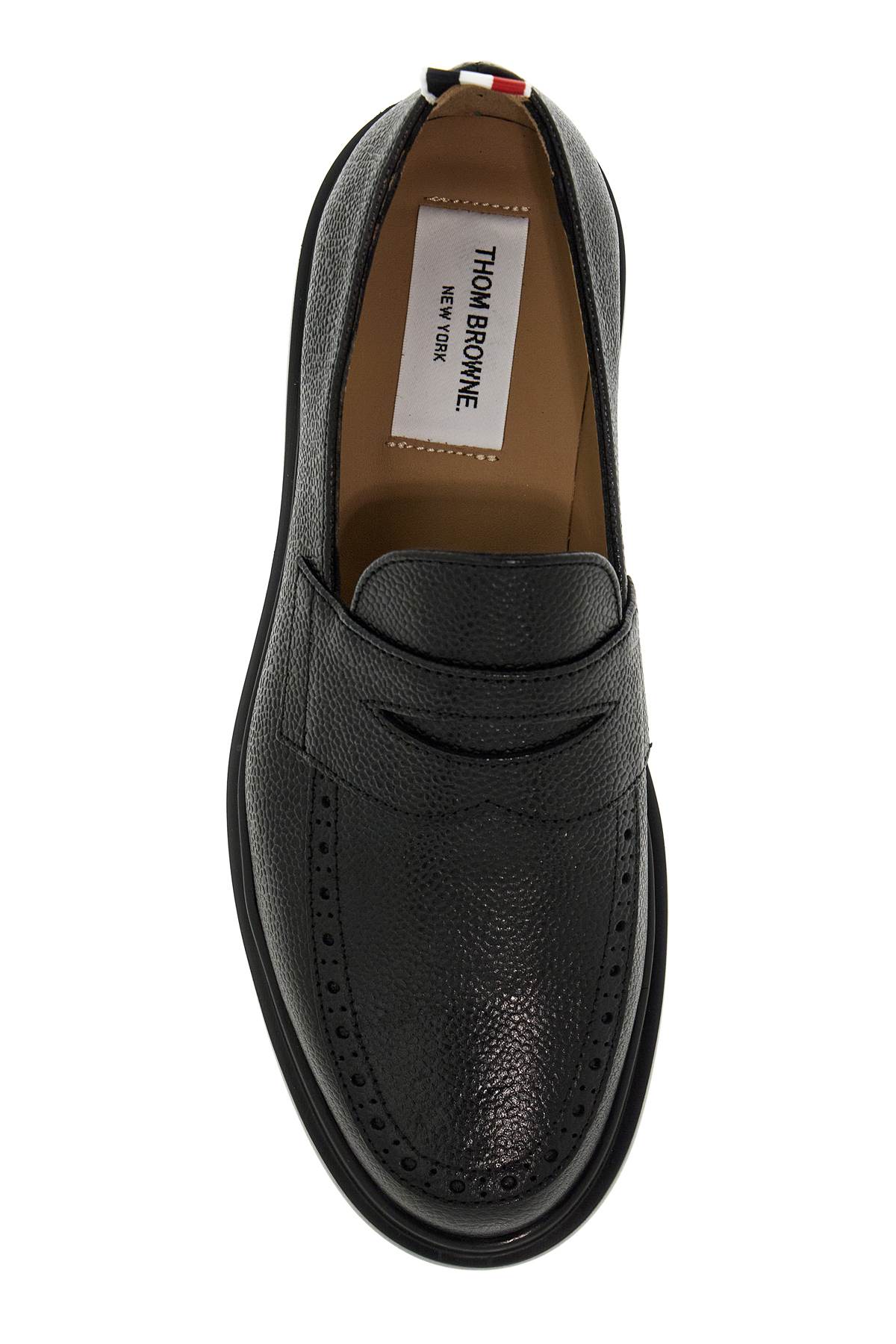 Thom Browne Mocassini in pelle marmellata image 1