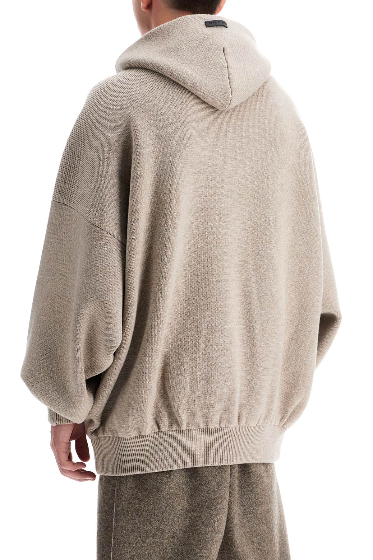 Fear Of God Oversized Double-Knit Wool Hoodie image 2