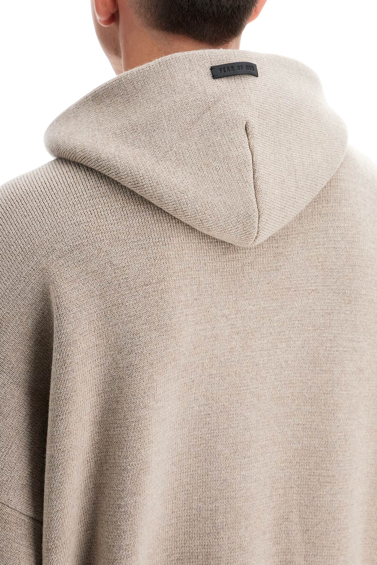 Fear Of God Oversized Double-Knit Wool Hoodie image 3