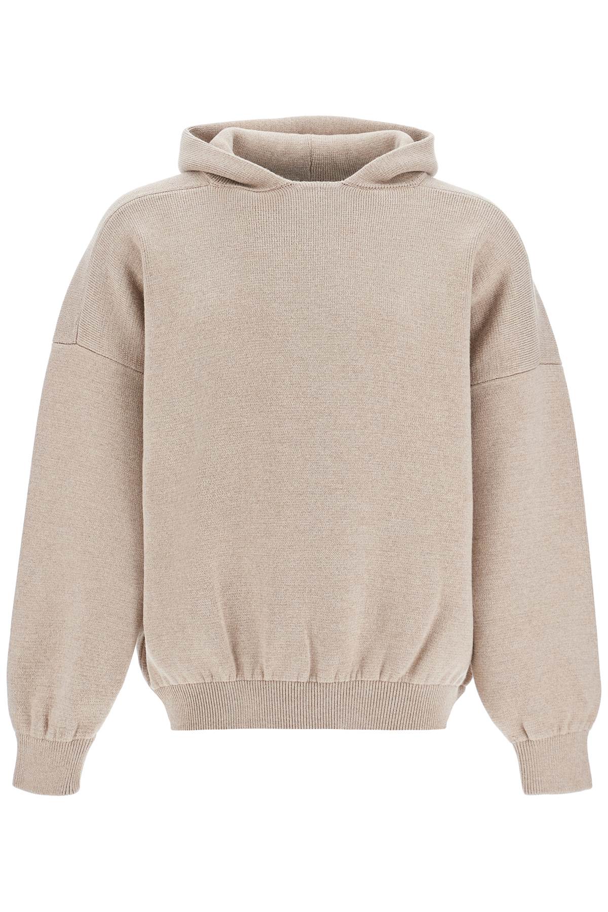 Fear Of God Oversized Double-Knit Wool Hoodie image 0