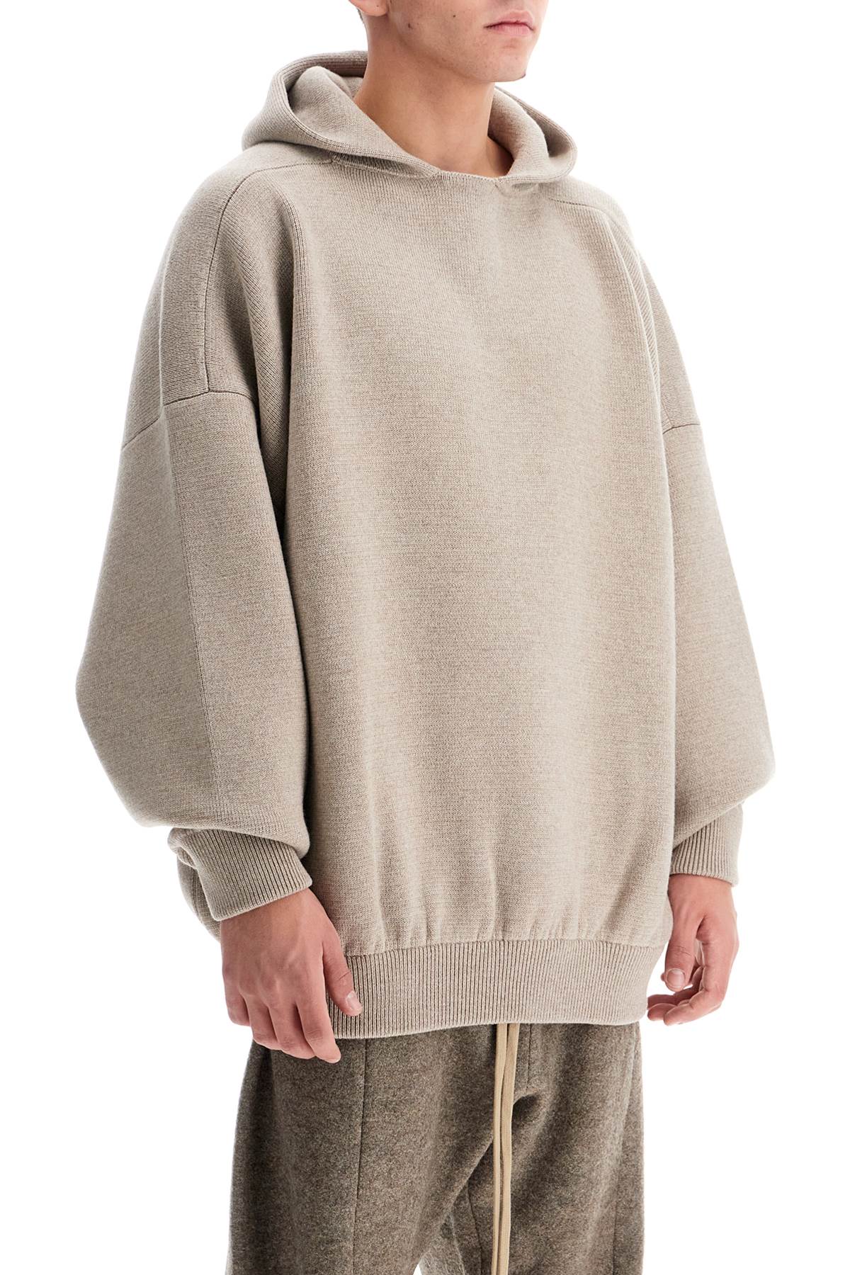 Fear Of God Oversized Double-Knit Wool Hoodie image 1