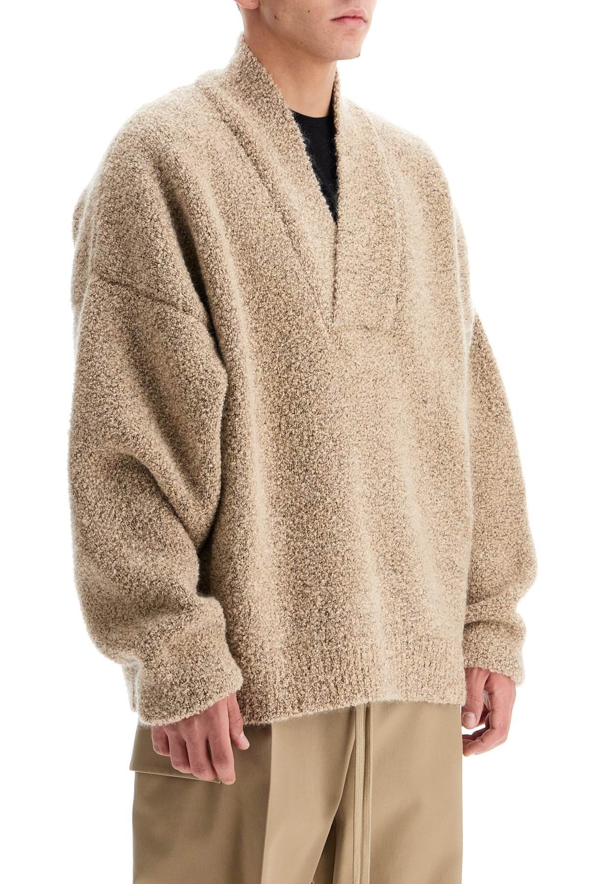 Fear Of God Oversized Bouclé Wool Sweater image 1