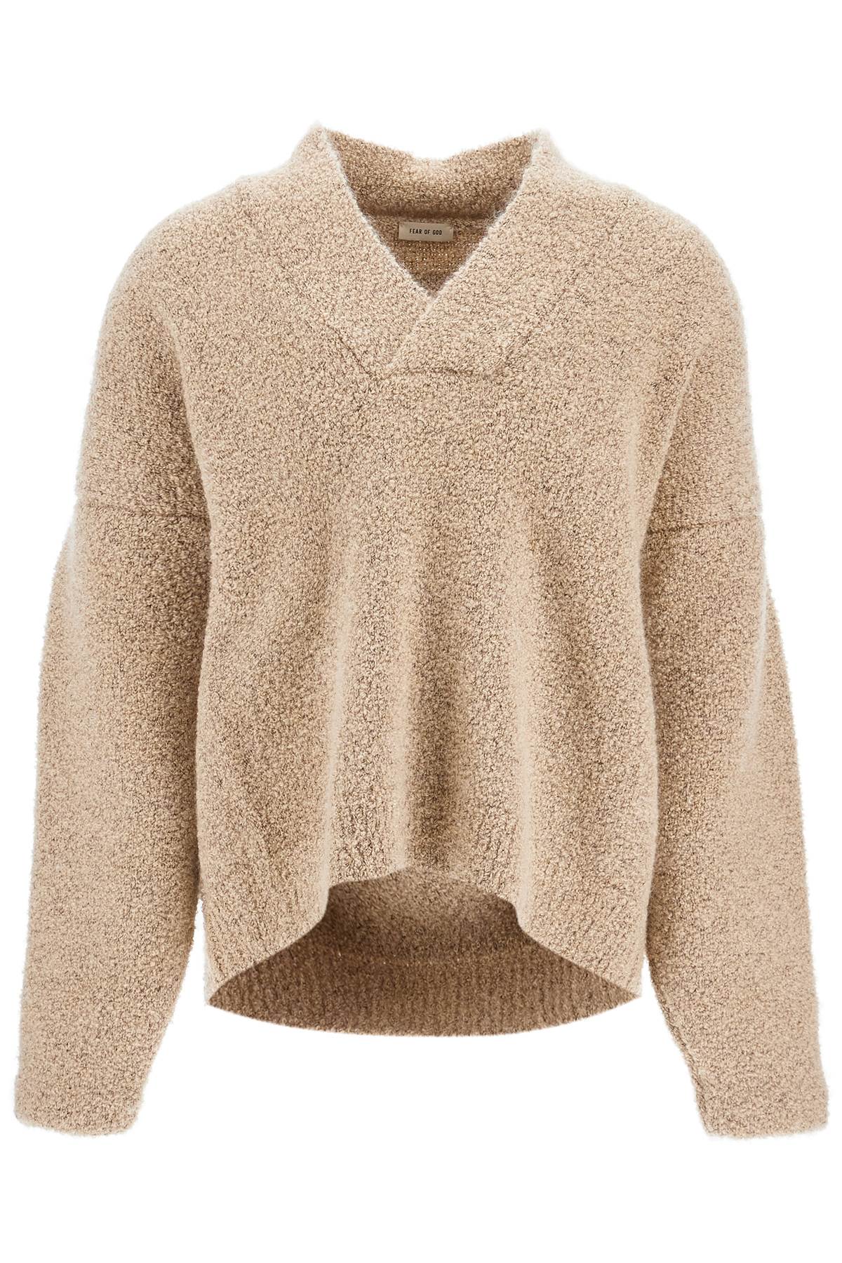 Fear Of God Oversized Bouclé Wool Sweater image 0