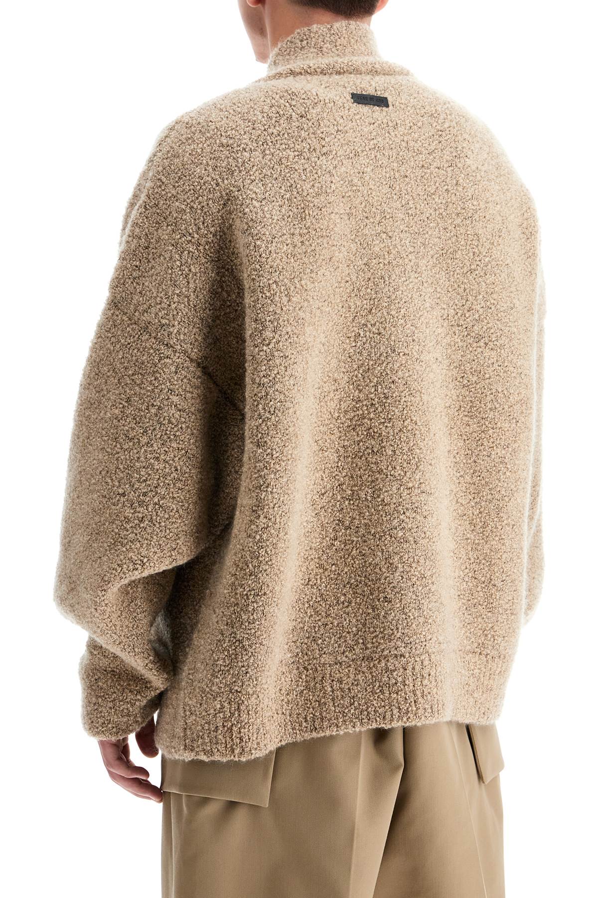 Fear Of God Oversized Bouclé Wool Sweater image 2