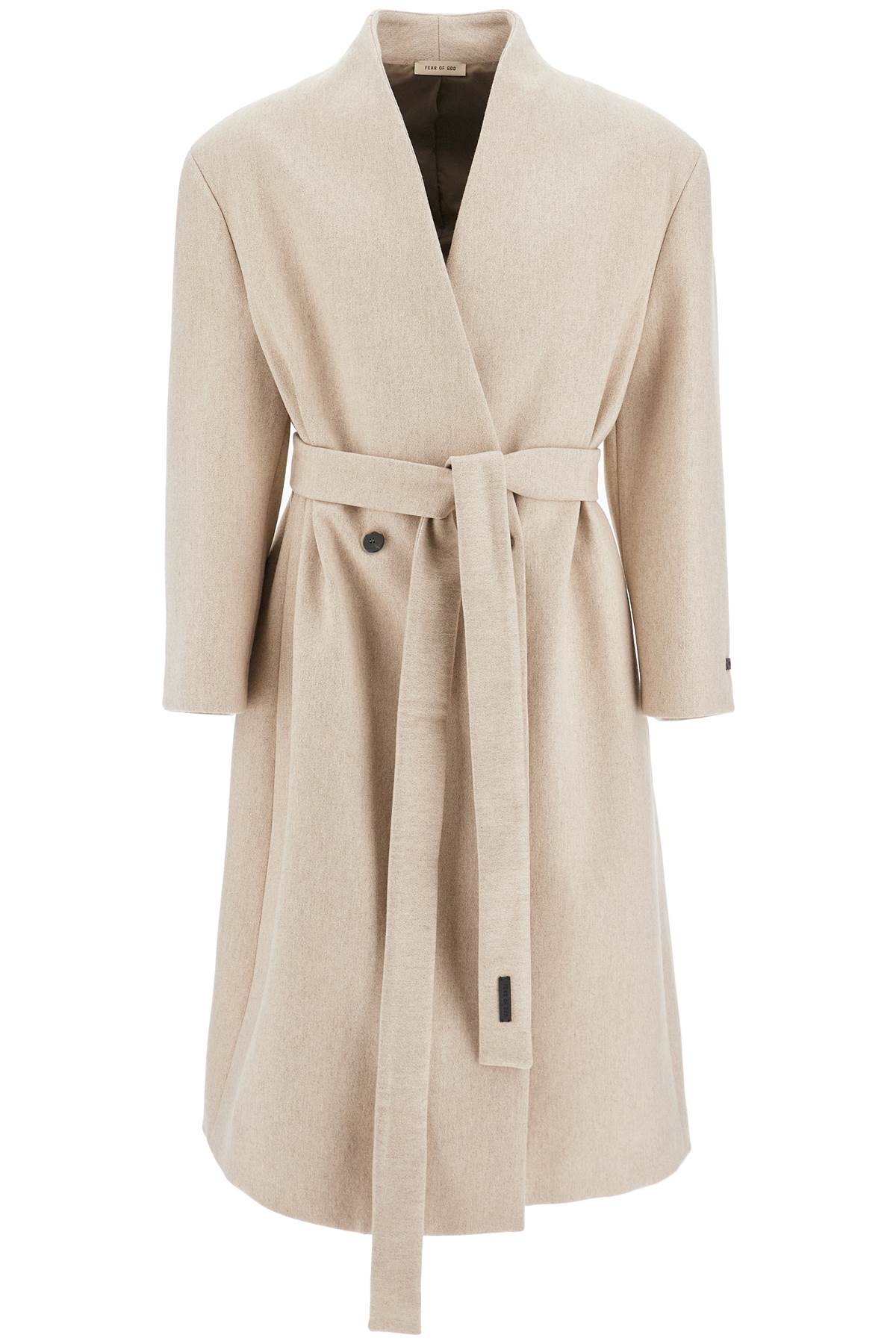 Fear Of God Oversized Wool Blend Maxi Coat image 0