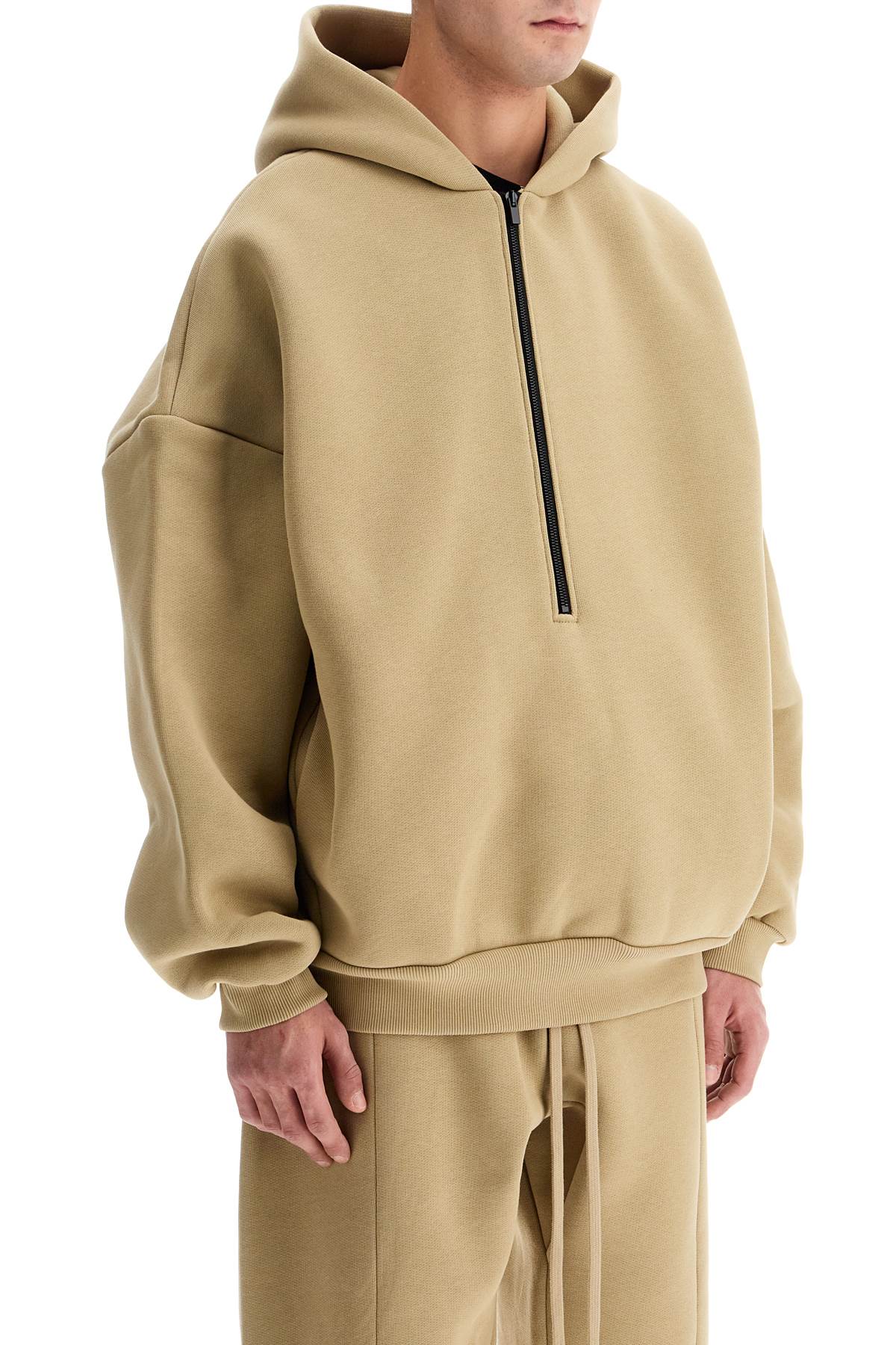 Fear of God Oversized Half-Zip Hooded Sweatshirt image 1