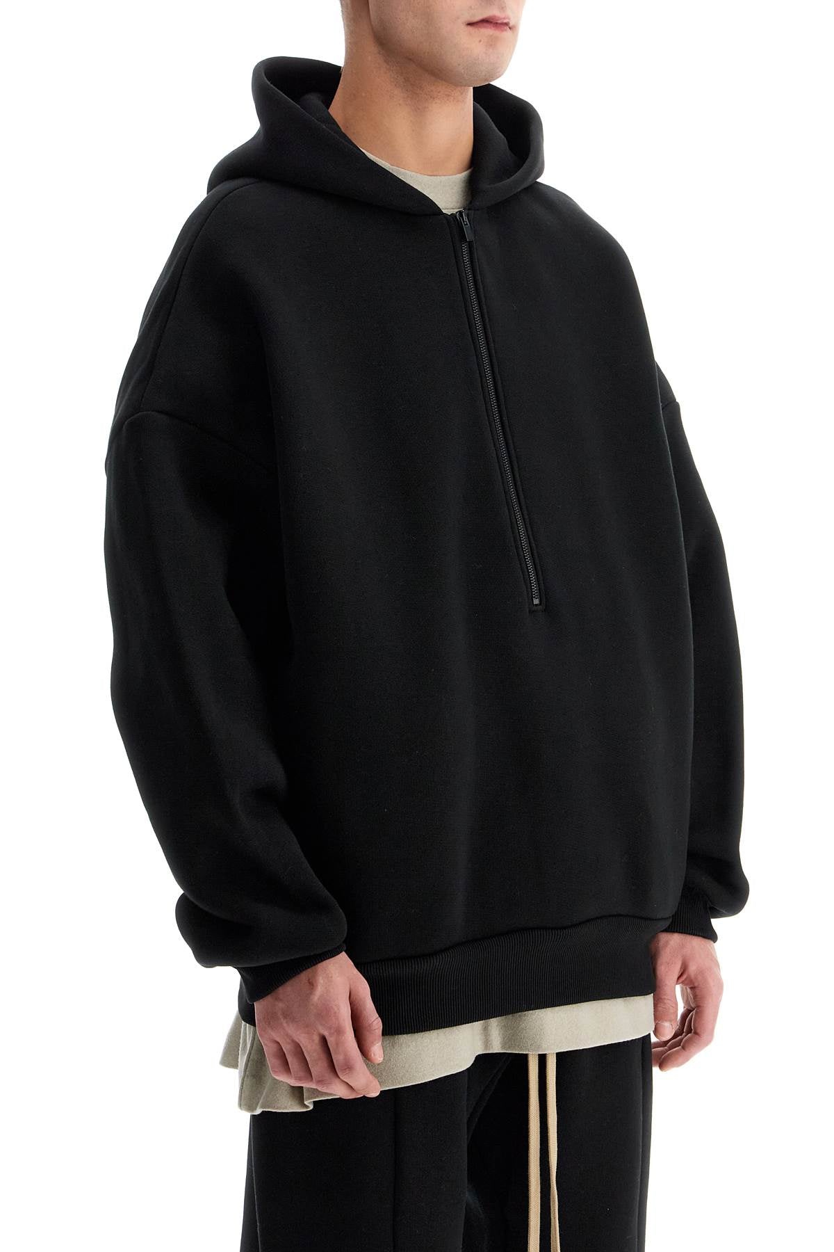 Fear Of God Oversized Half-Zip Hooded Sweatshirt image 1