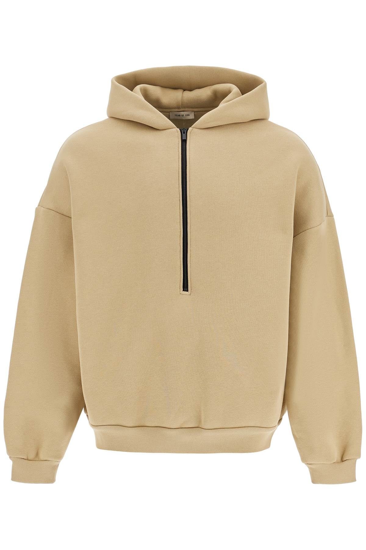 Fear of God Oversized Half-Zip Hooded Sweatshirt image 0