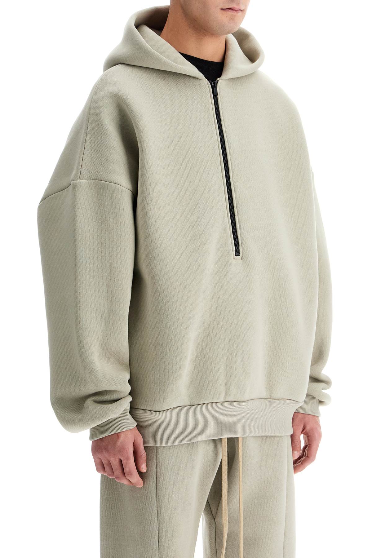 Fear Of God Oversized Half-Zip Hooded Sweatshirt image 1