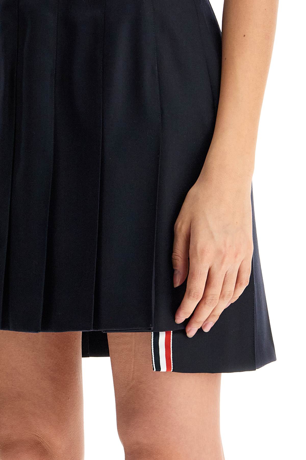 Thom Browne Women's Wool Pleated Mini Skirt image 3