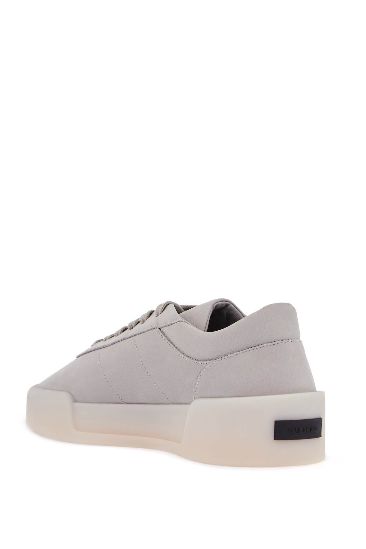 Fear Of God low top sneakers aerobic light gray leather with velcro closure image 2