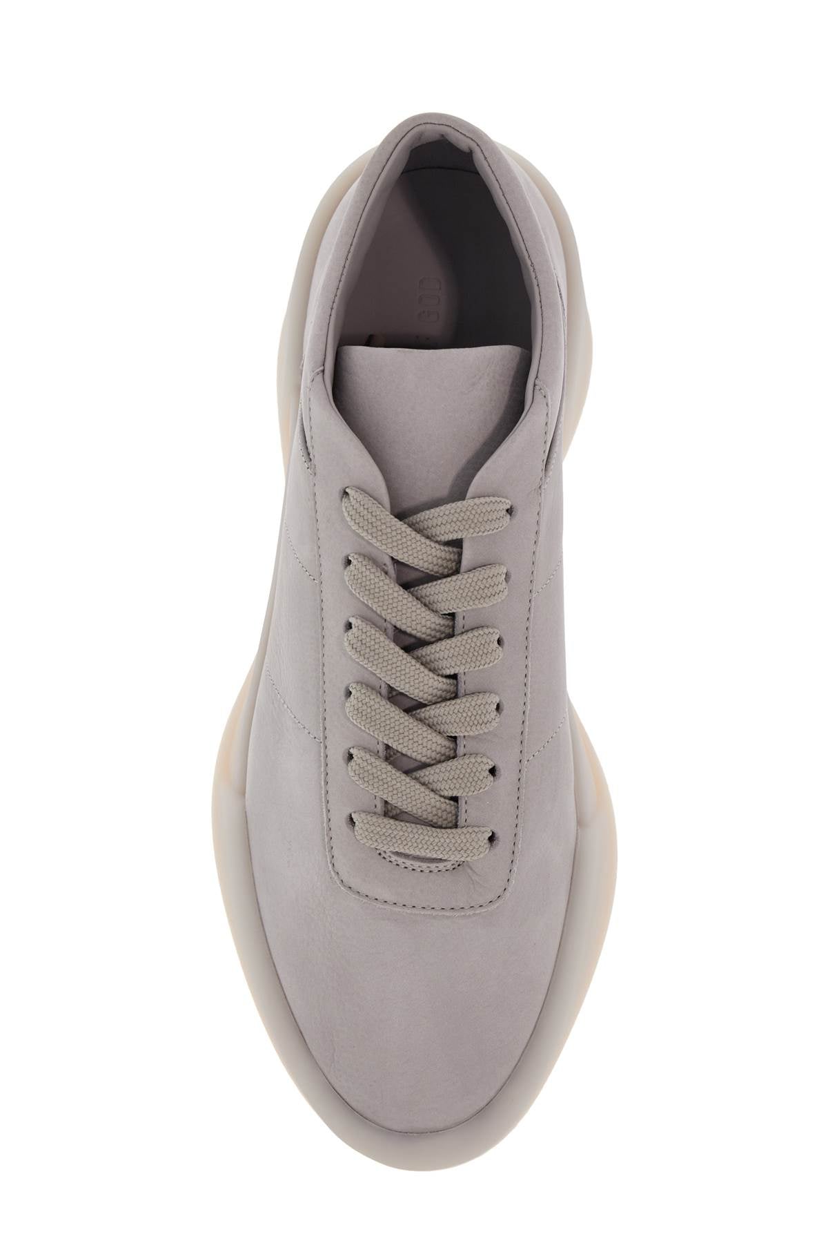 Fear Of God low top sneakers aerobic light gray leather with velcro closure image 1