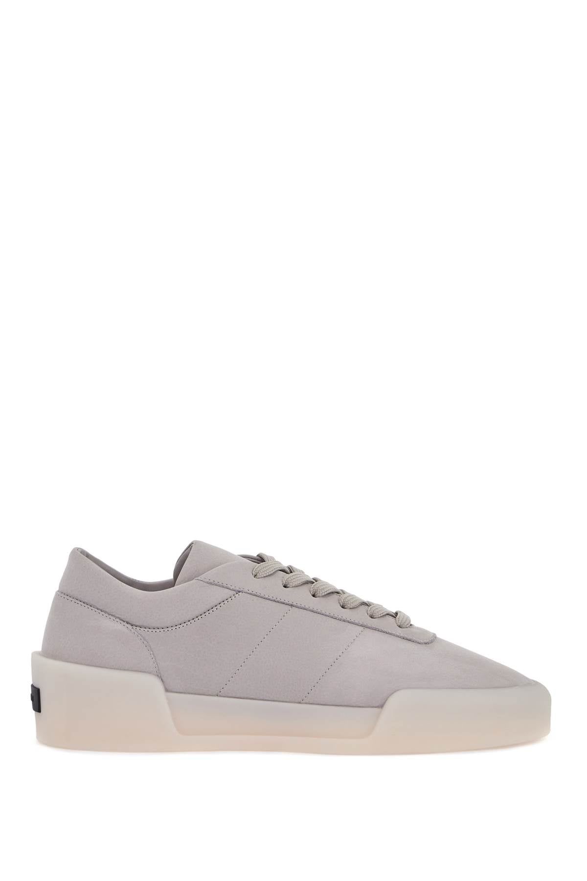 Fear Of God low top sneakers aerobic light gray leather with velcro closure image 0