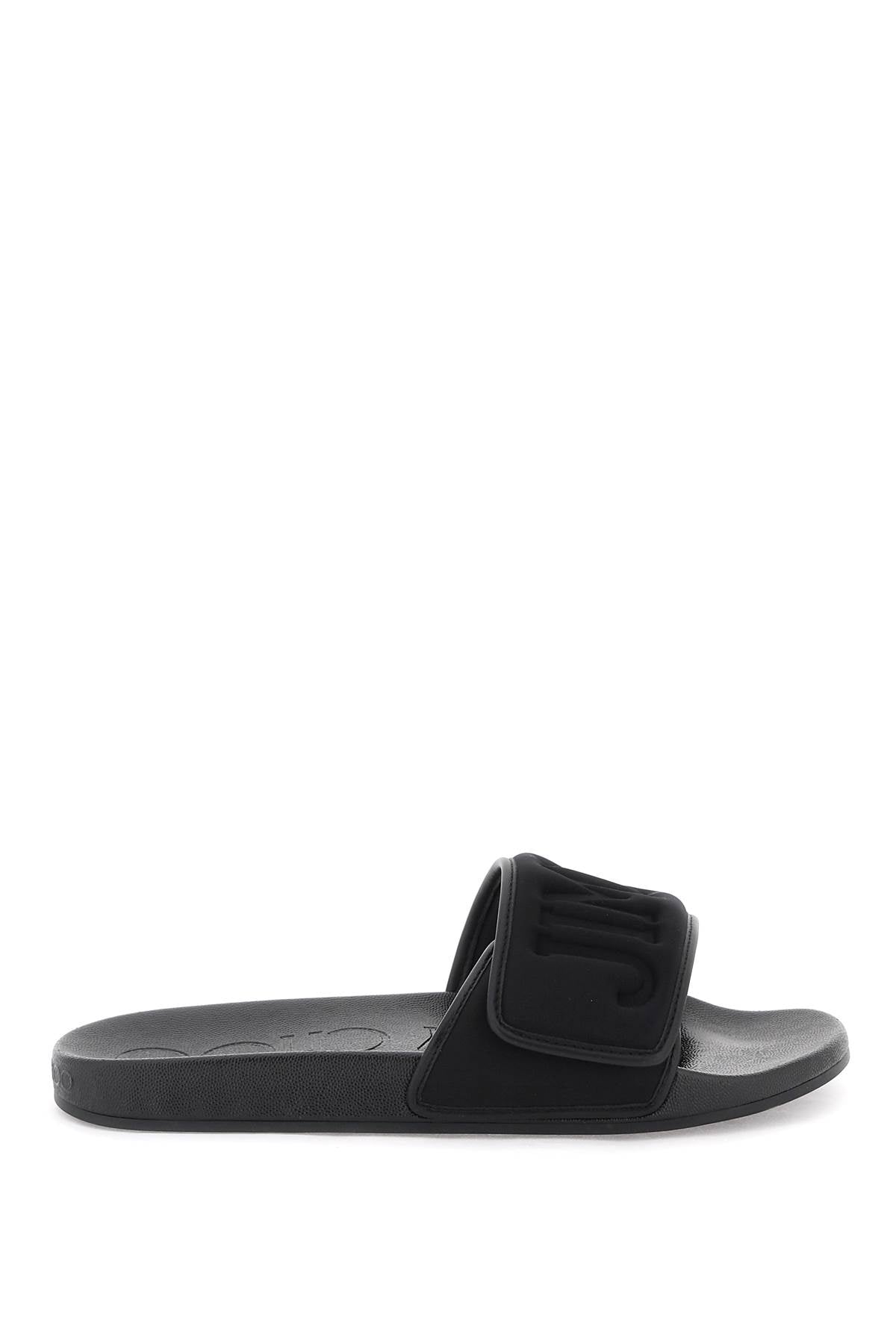 Jimmy Choo slides with logo image 0