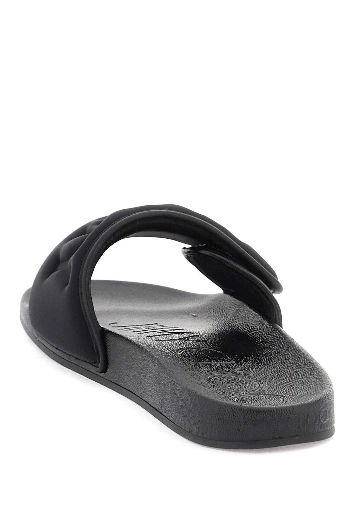 Jimmy Choo slides with logo image 2