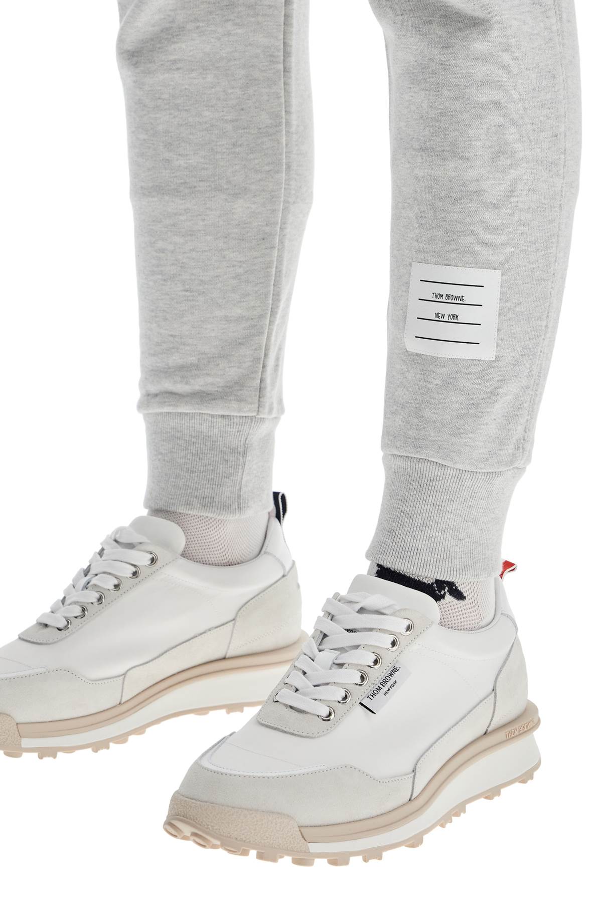 Thom Browne cotton 4-bar jog image 3