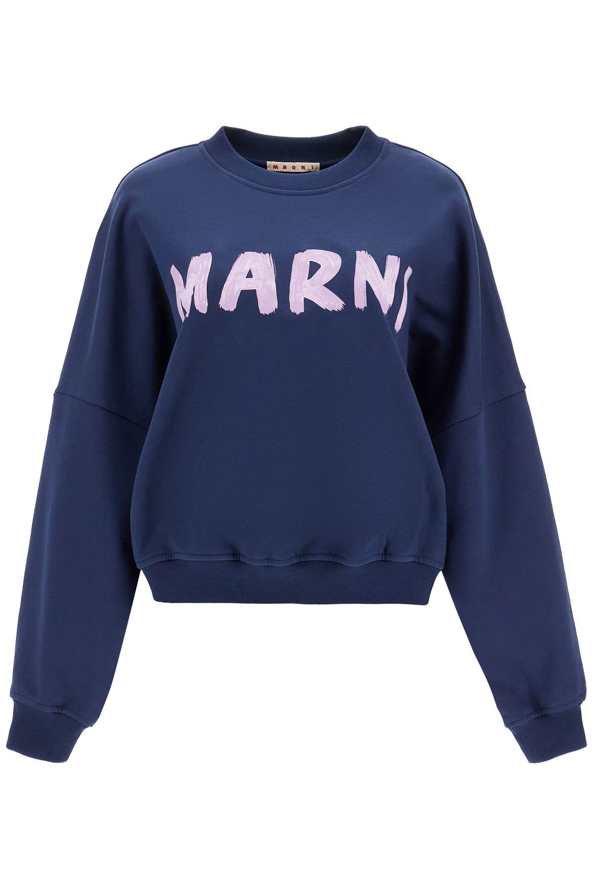 Marni crewneck sweatshirt with logo image 0