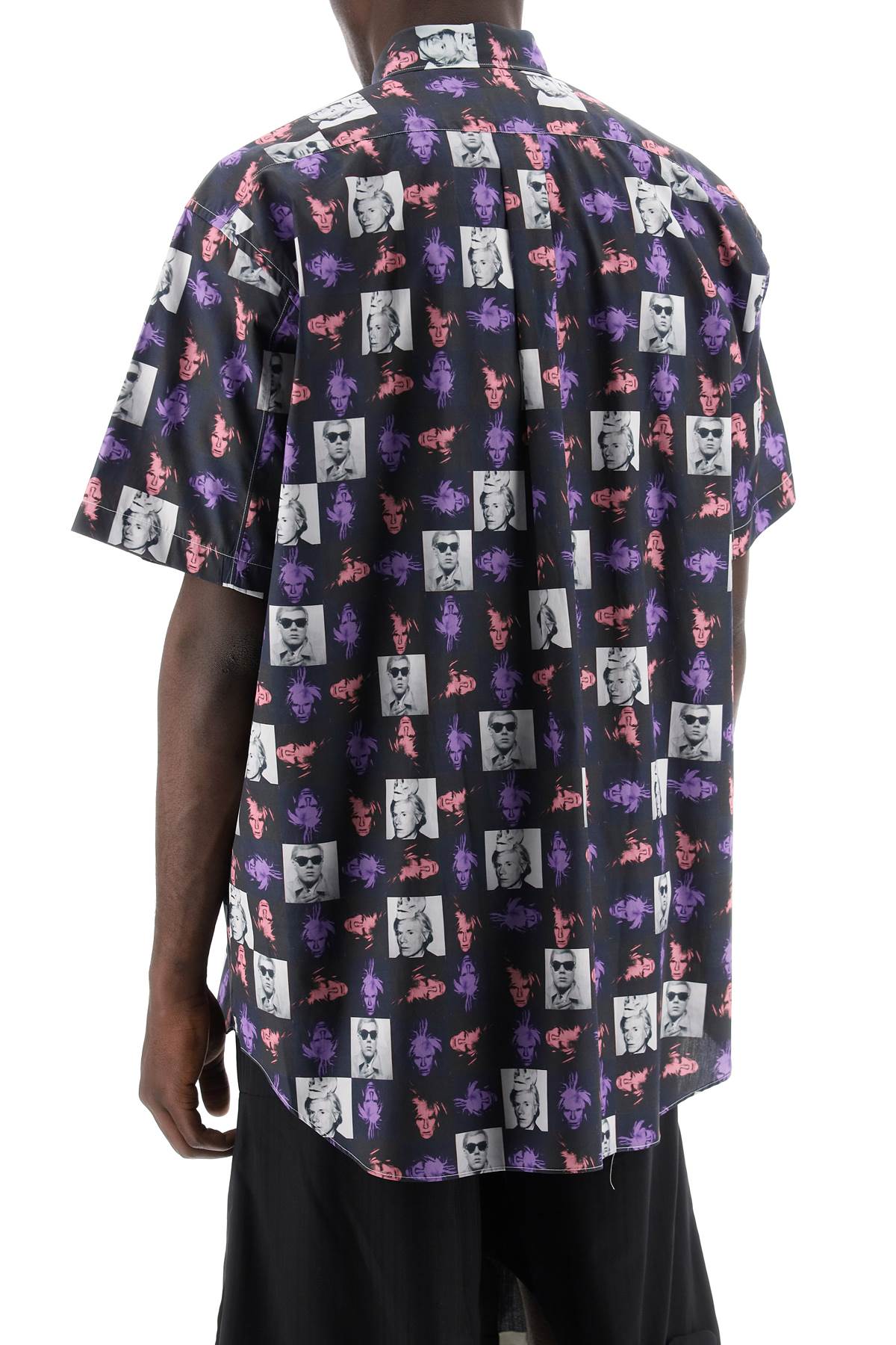 Comme Des Garcons Shirt short-sleeved shirt with andy warhol print image 2