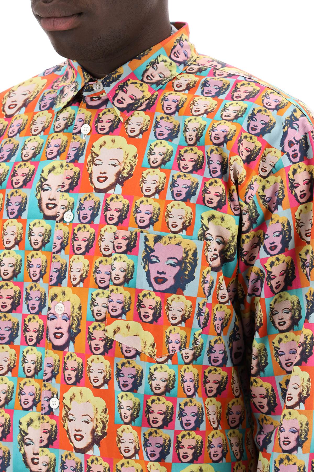 Comme Des Garcons Shirt marilyn monroe printed shirt image 3