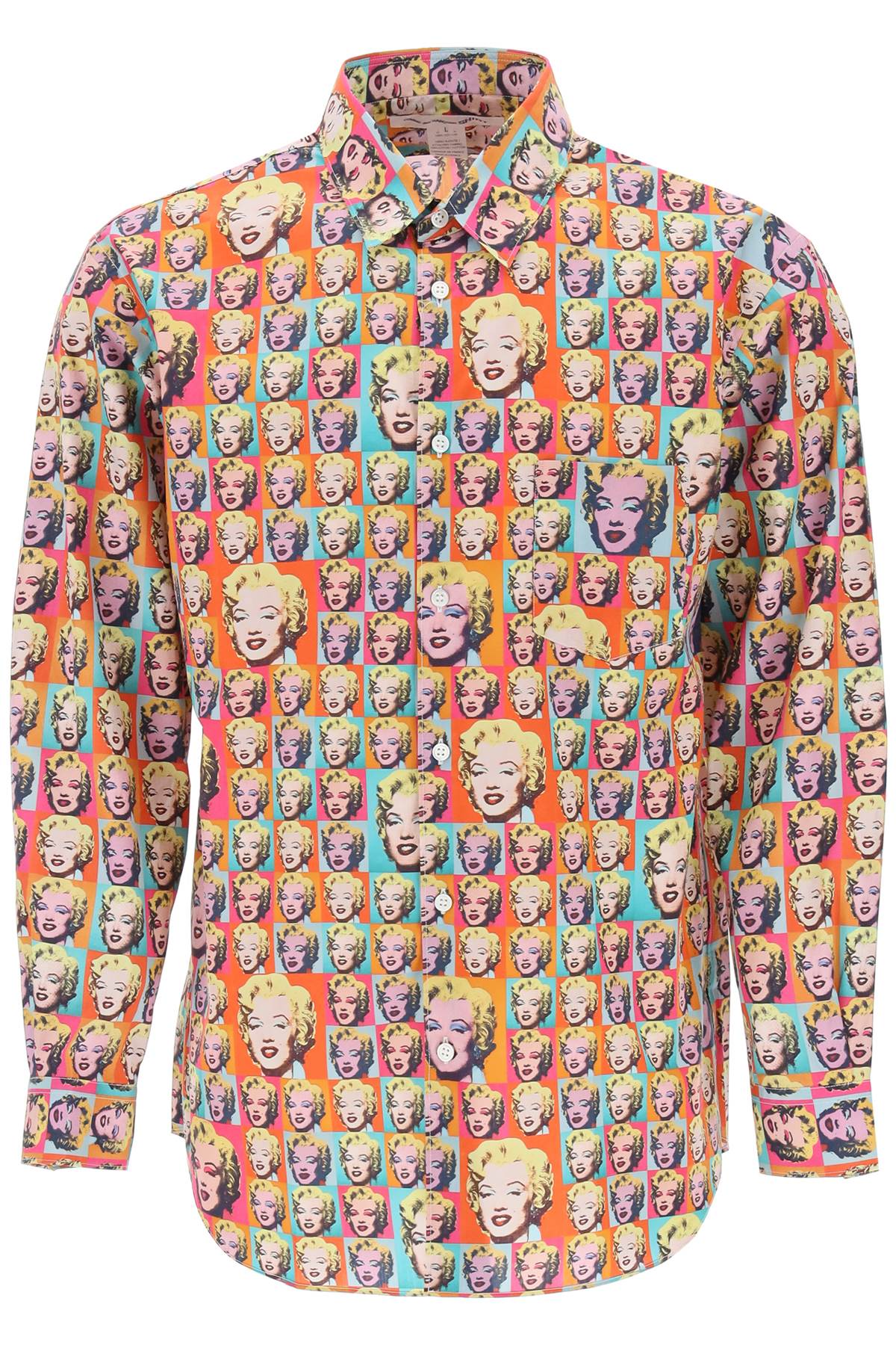 Comme Des Garcons Shirt marilyn monroe printed shirt image 0