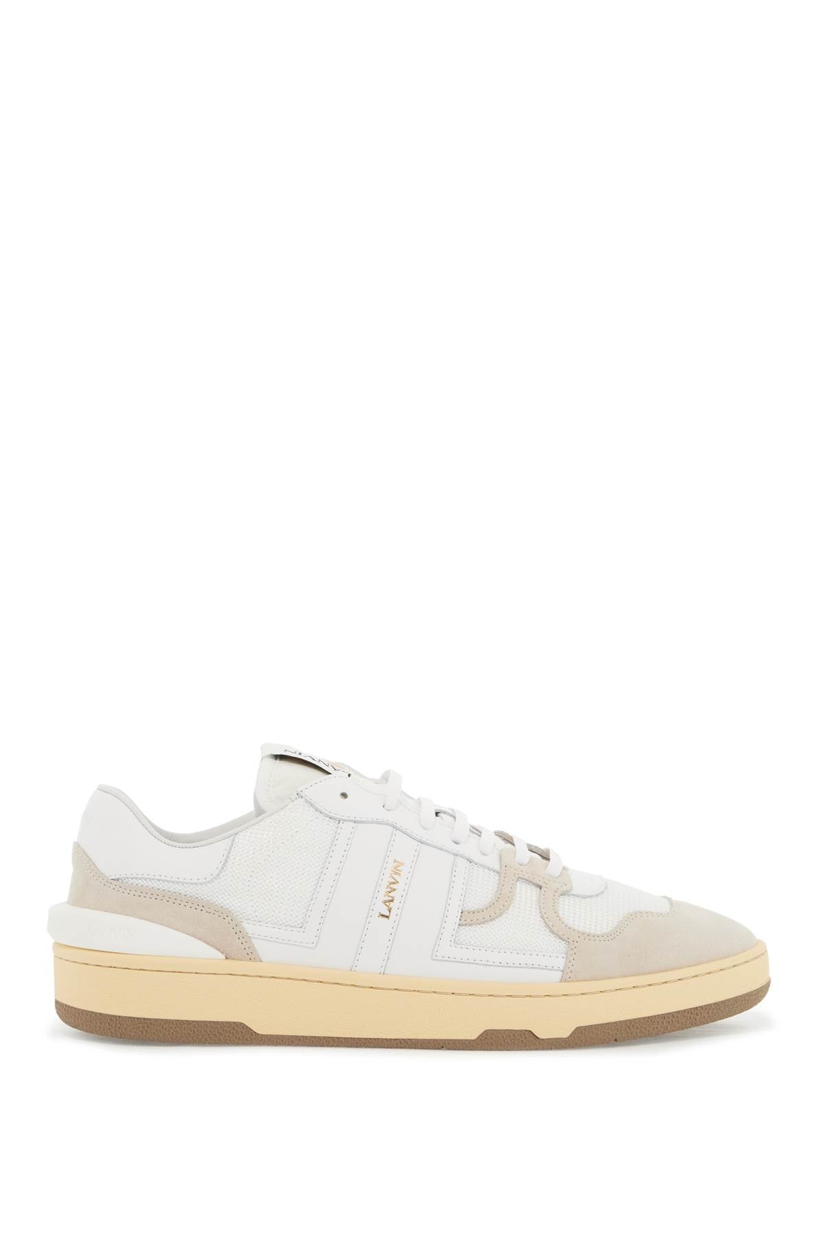 Lanvin "mesh and leather clay sneakers with image 0