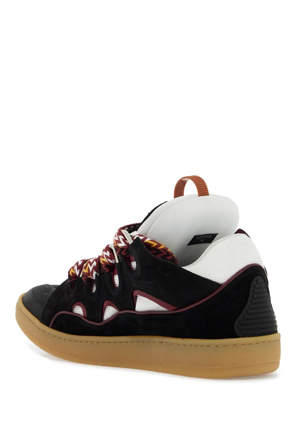 Lanvin Curb Sneakers: Suede, Nubuck Leather & Mesh image 2