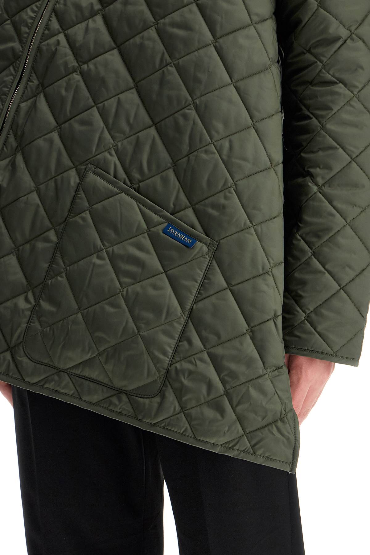 Comme des Garçons SHIRT Asymmetric Quilted Jacket image 3