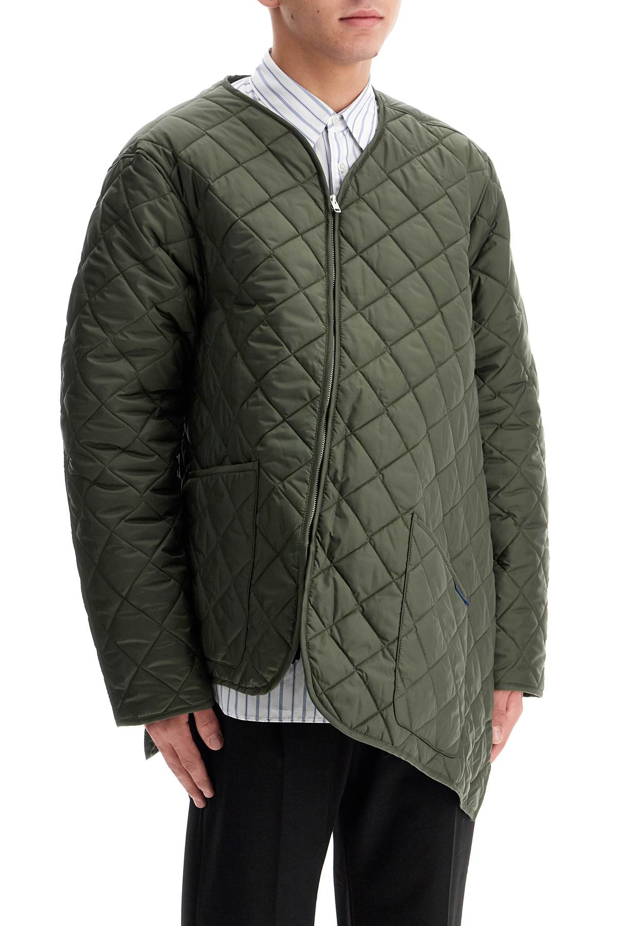 Comme des Garçons SHIRT Asymmetric Quilted Jacket image 1