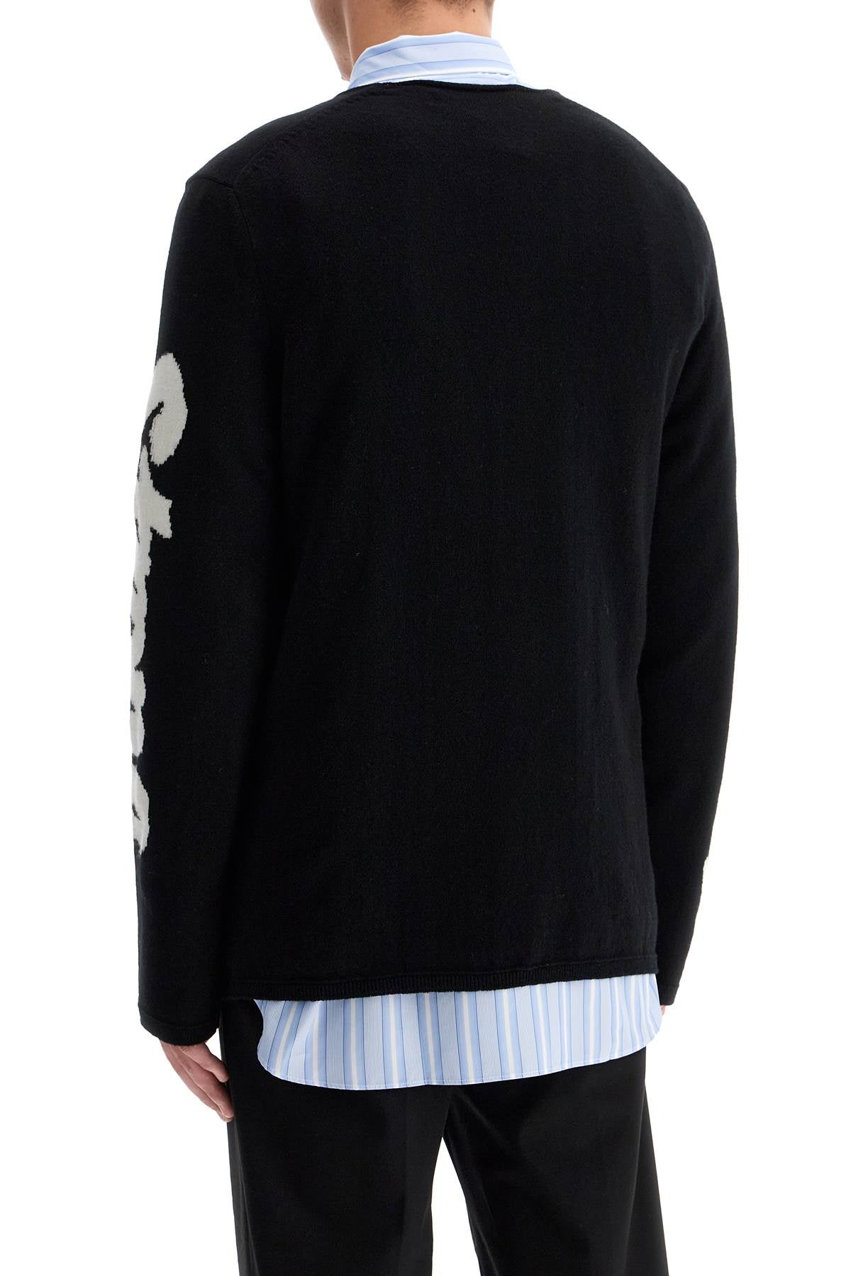 Comme Des Garçons SHIRT Wool Jacquard Pullover image 2