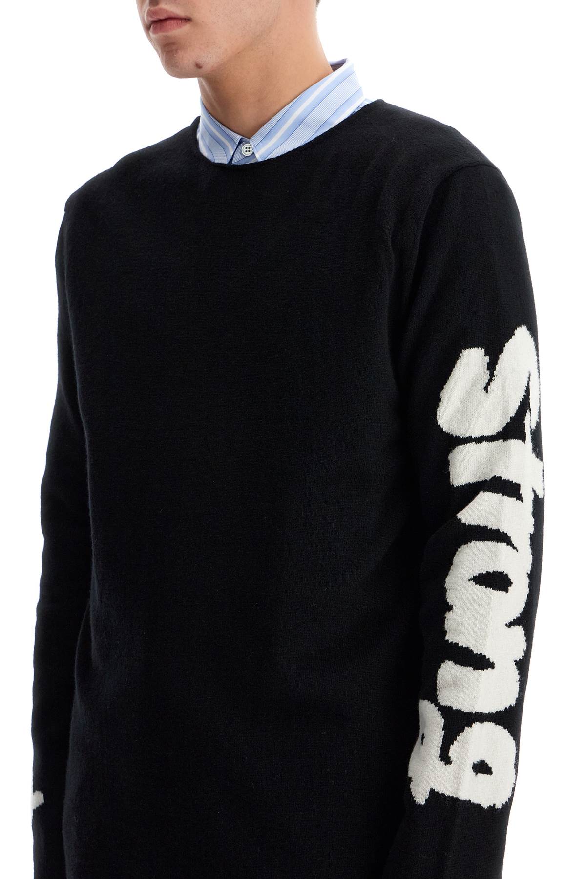 Comme Des Garçons SHIRT Wool Jacquard Pullover image 3