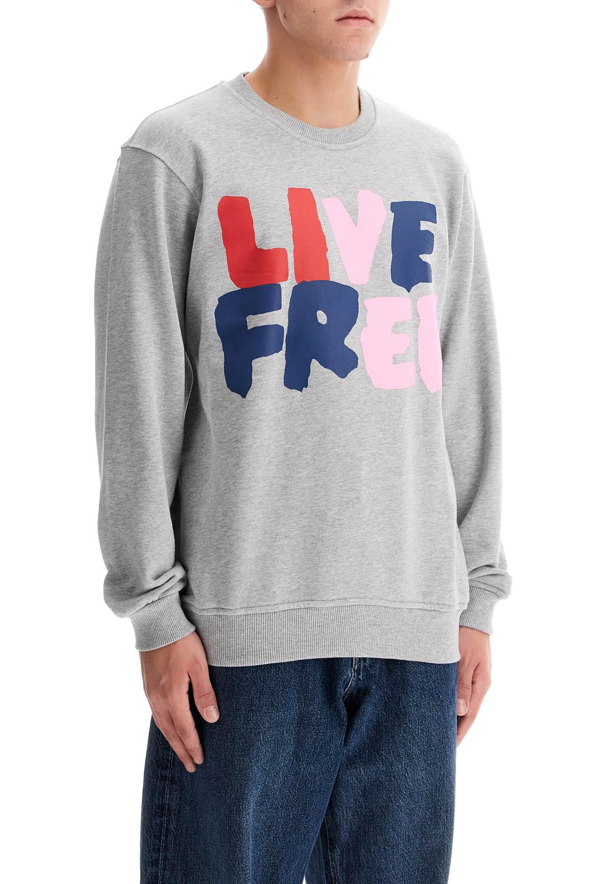 Comme des Garçons SHIRT Live Free Hooded Sweatshirt image 1