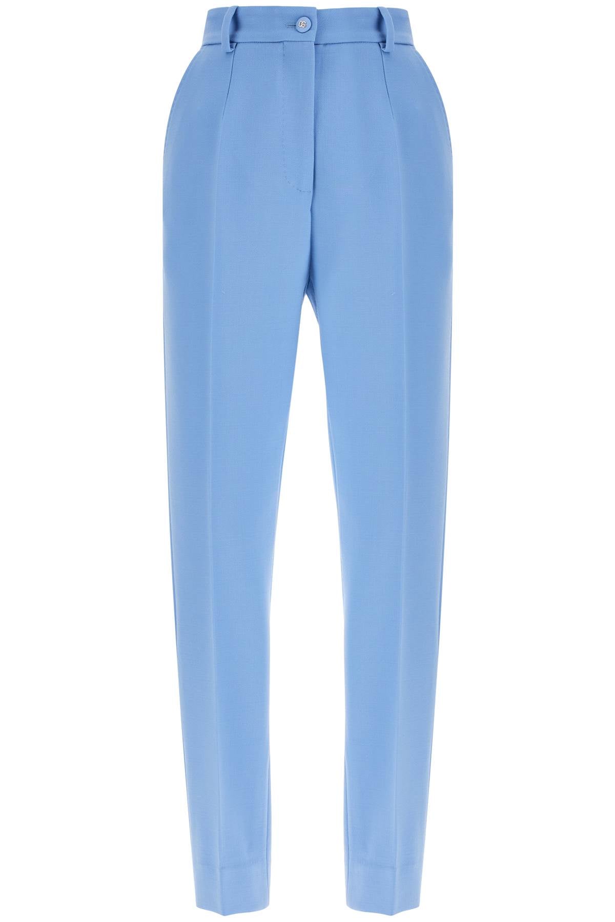 Dolce & Gabbana Women's Wool Crepe Tailored Trousers image 0