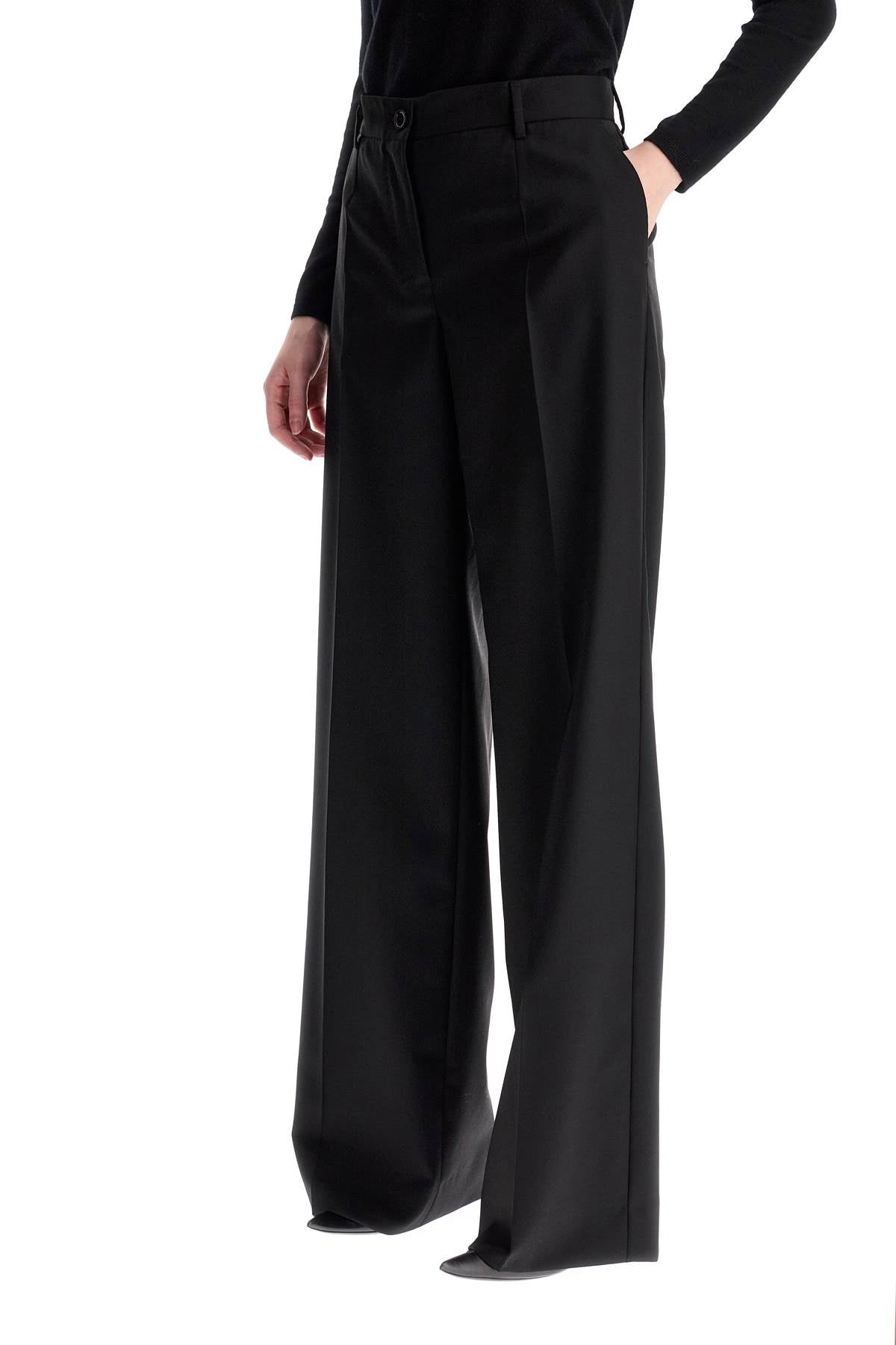 Dolce & Gabbana Women's Wool Flare Pants image 3