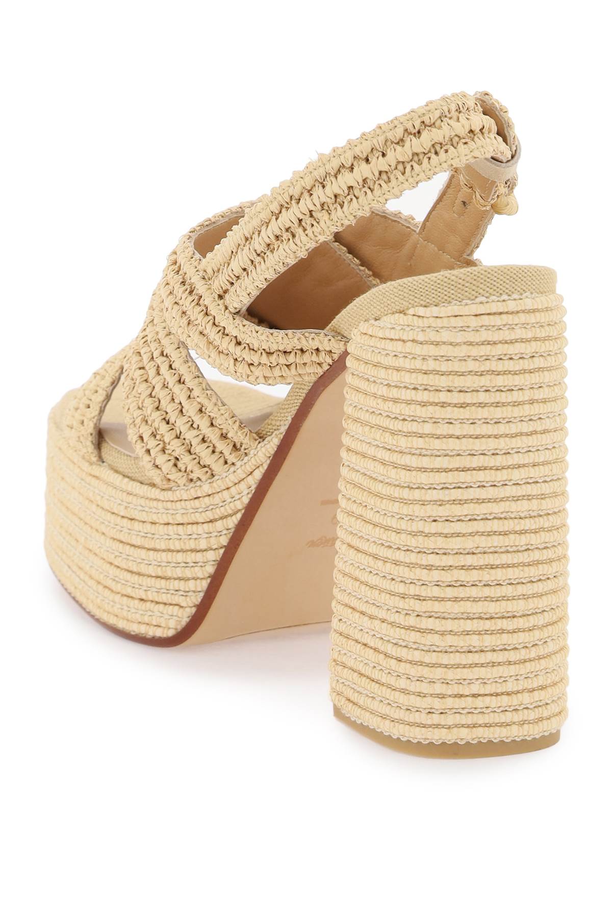 Castaner Fulvia Woven Raffia Espadrille Sandals image 2