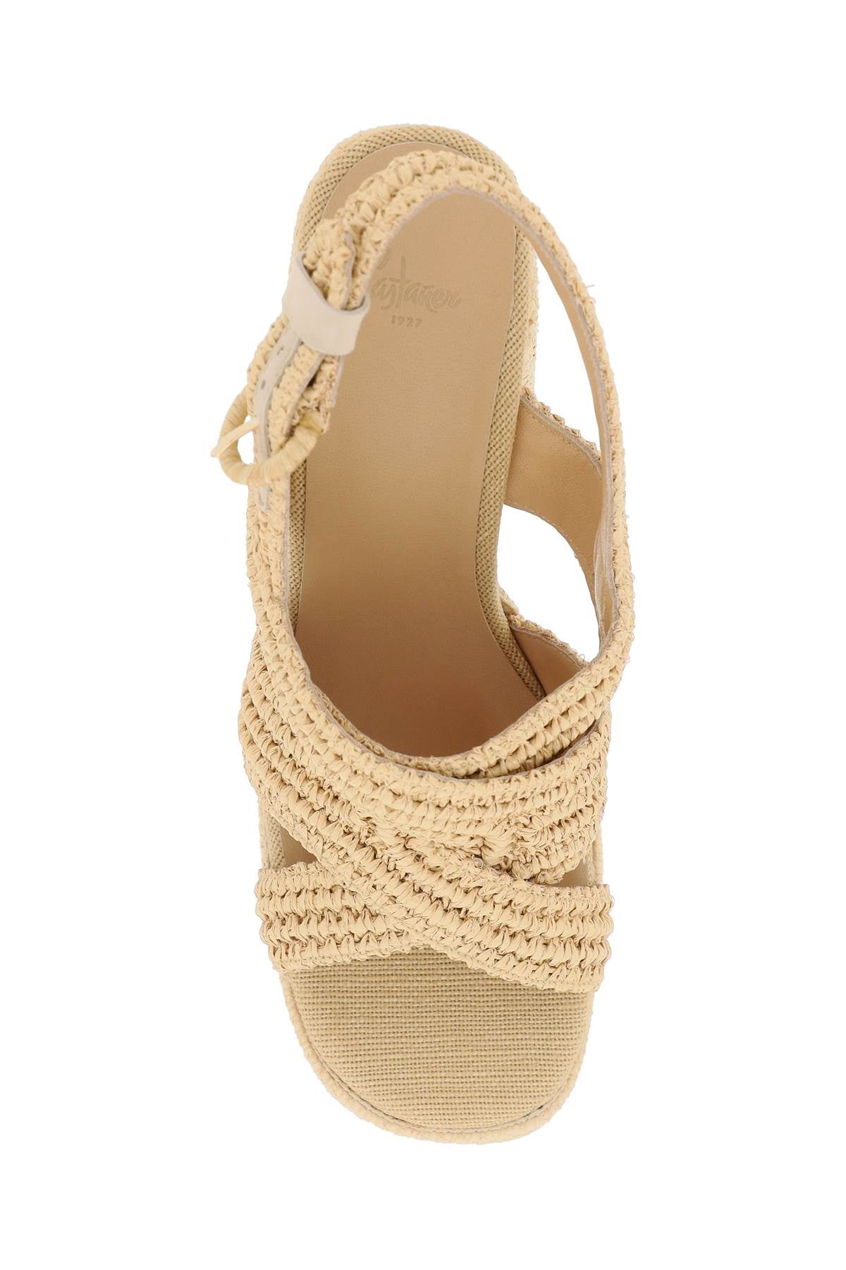 Castaner Fulvia Woven Raffia Espadrille Sandals image 1