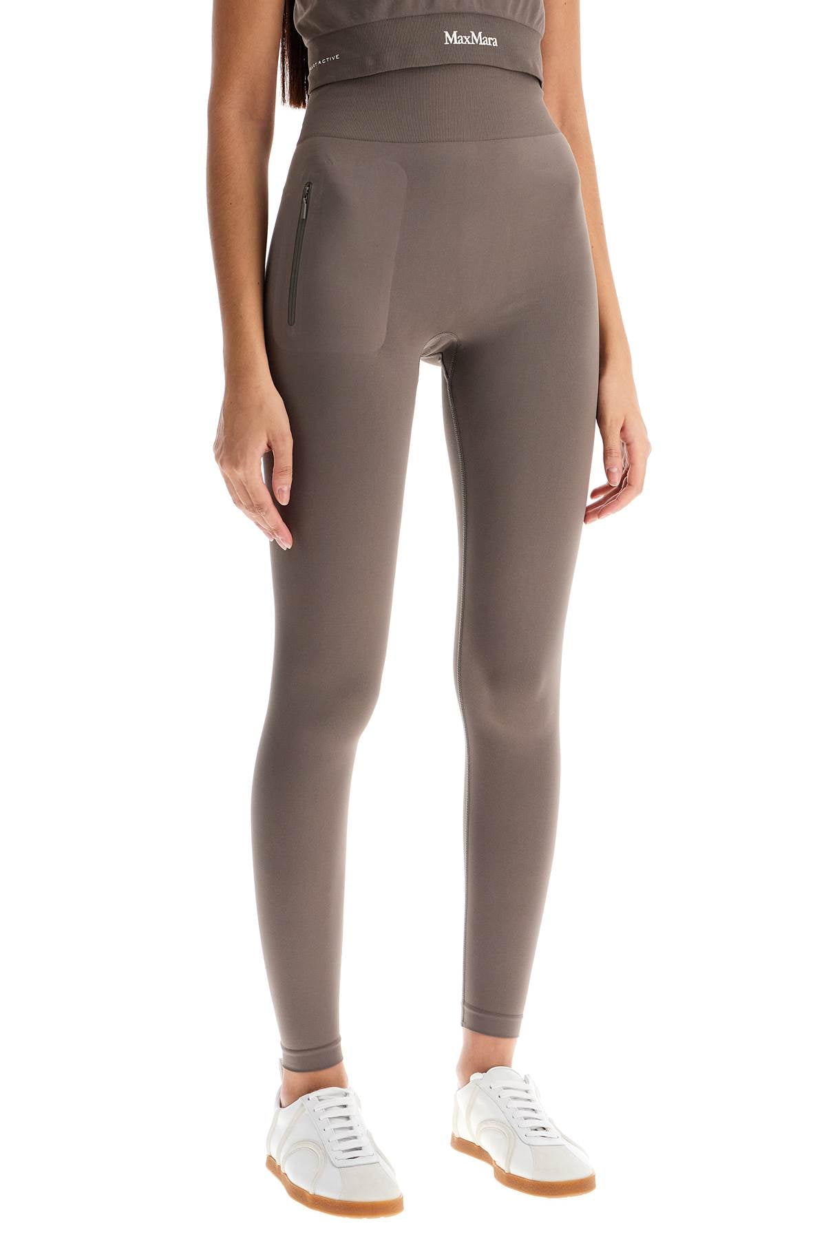 Max Mara Leisure Logo Print Sport Leggings image 1