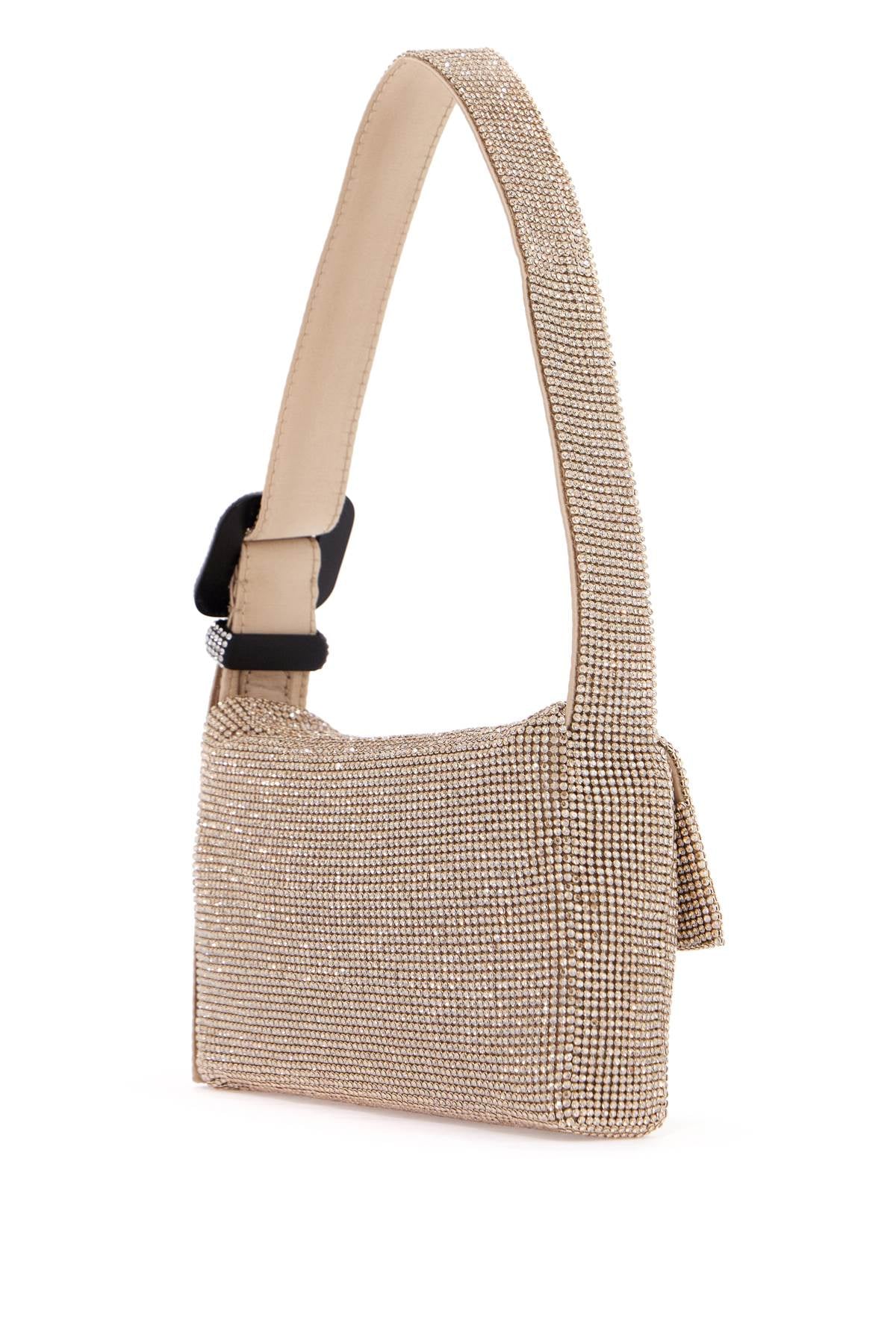 Benedetta Bruzziches Vitty La Mignon Metal Mesh Bag with Strass image 1