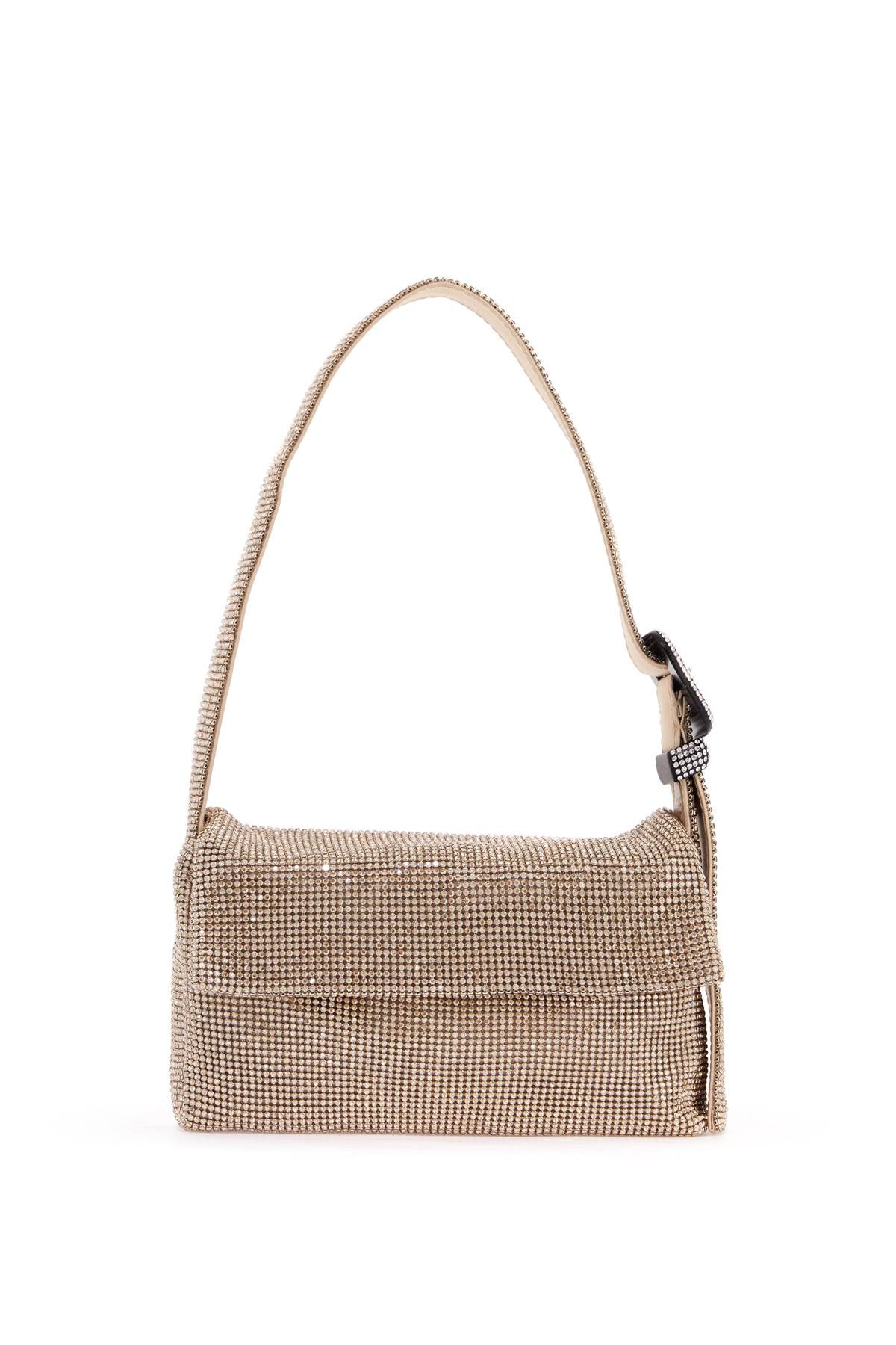 Benedetta Bruzziches Vitty La Mignon Metal Mesh Bag with Strass image 0