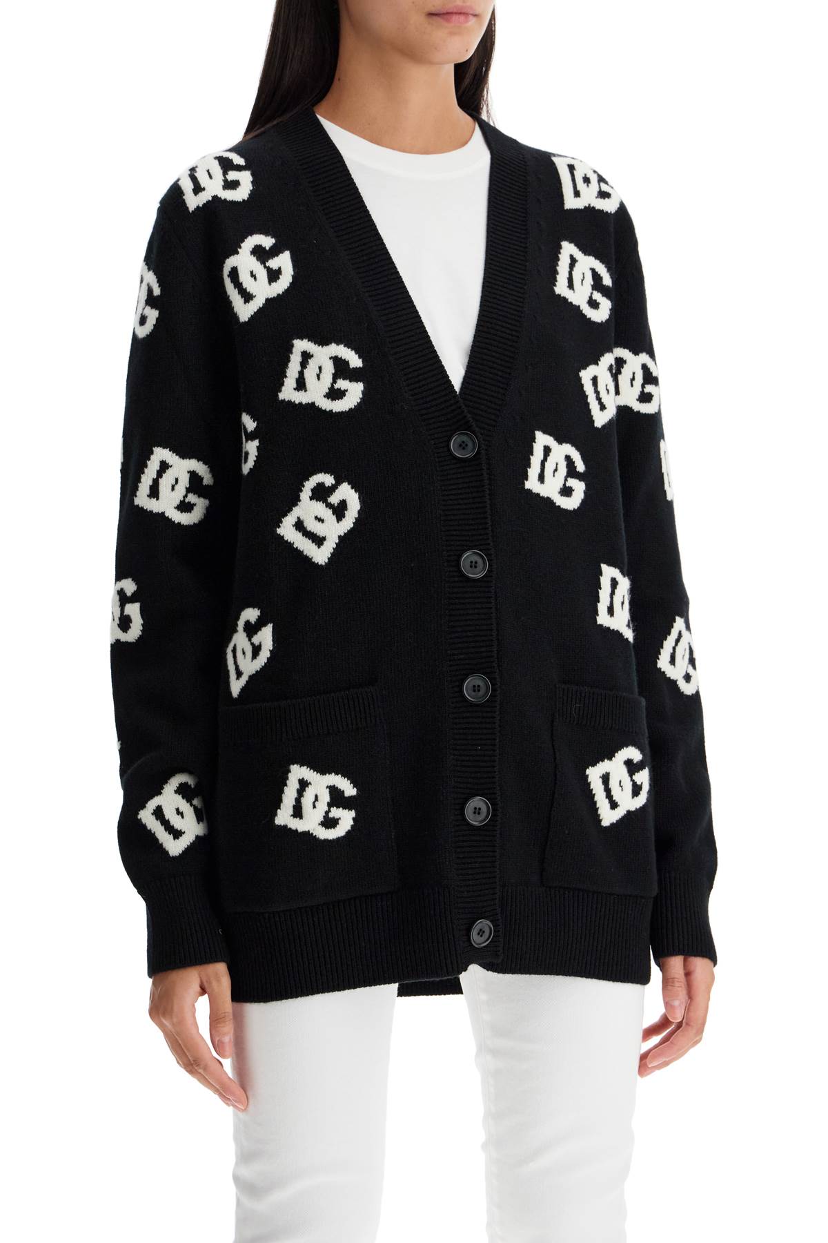 Dolce & Gabbana woolen dg cardigan image 1