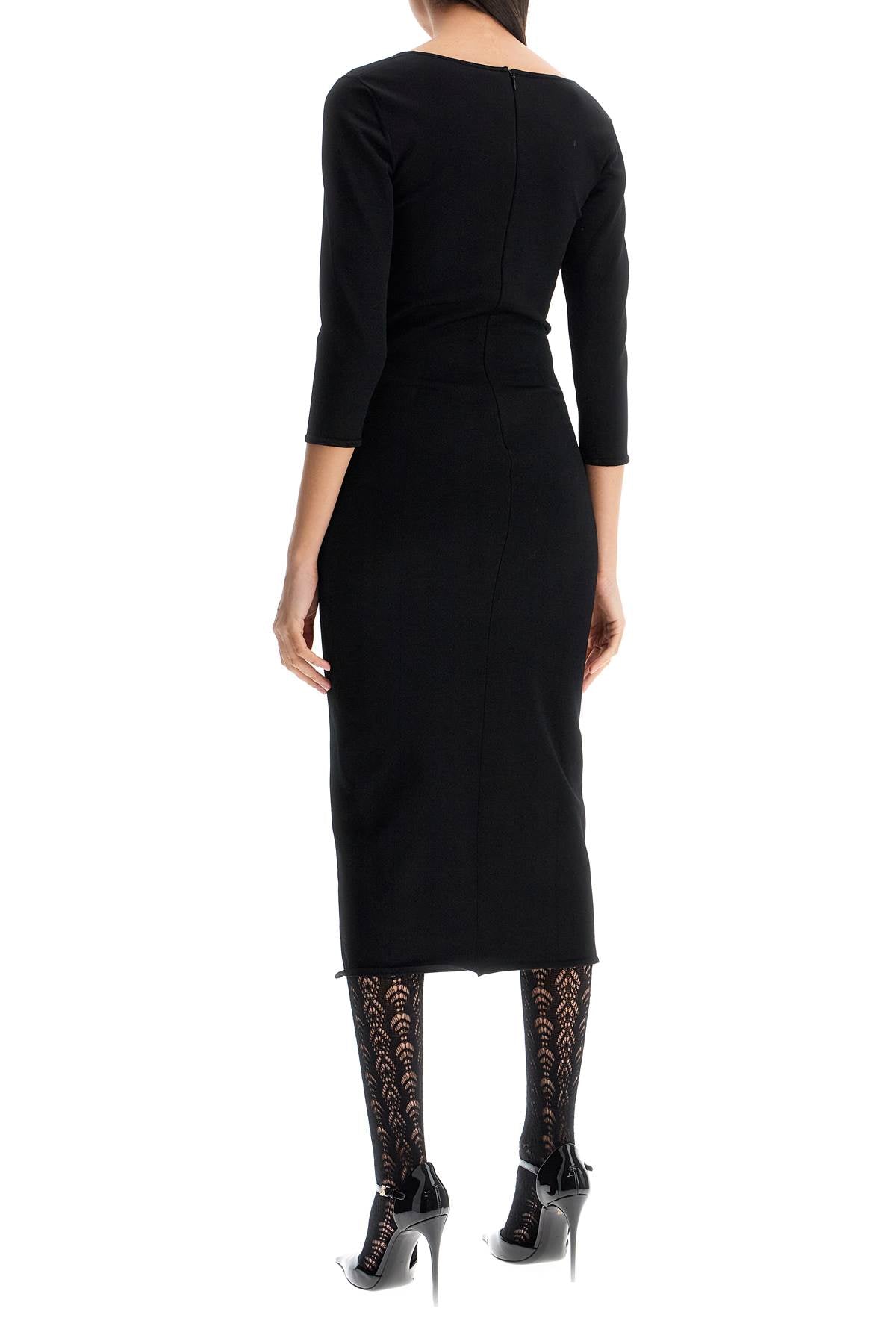 Dolce & Gabbana "mid-length viscose knit dress" image 2