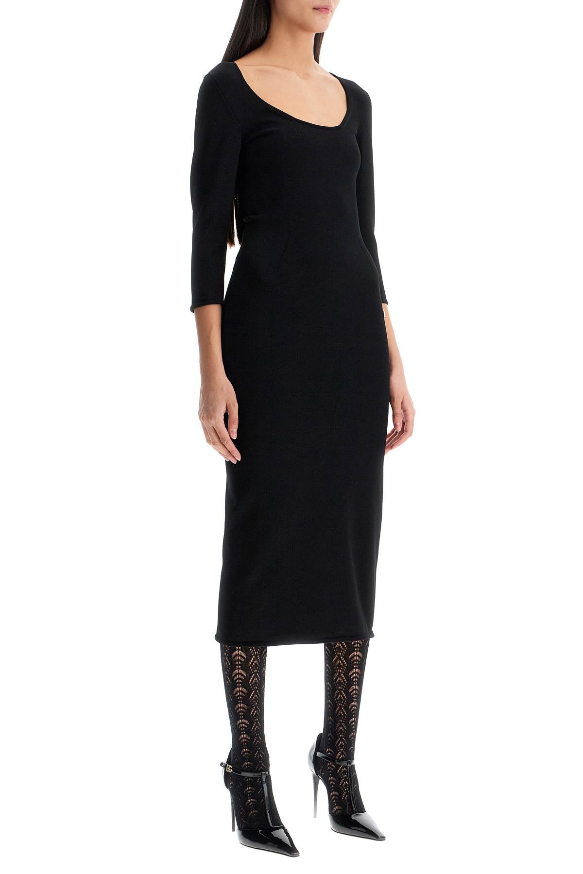 Dolce & Gabbana "mid-length viscose knit dress" image 1