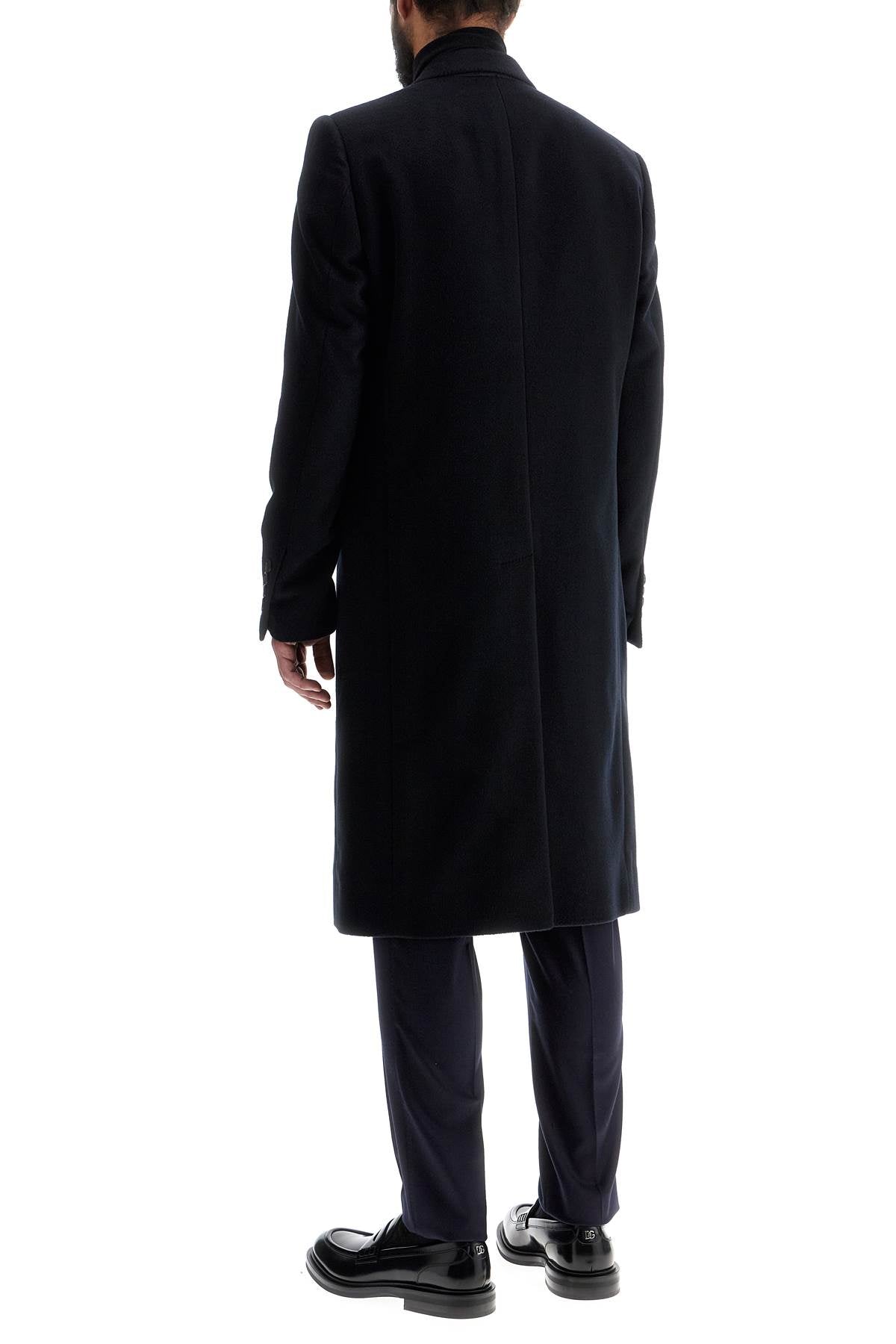 Dolce & Gabbana Cashmere Coat: Single-Breasted, Straight Cut image 2