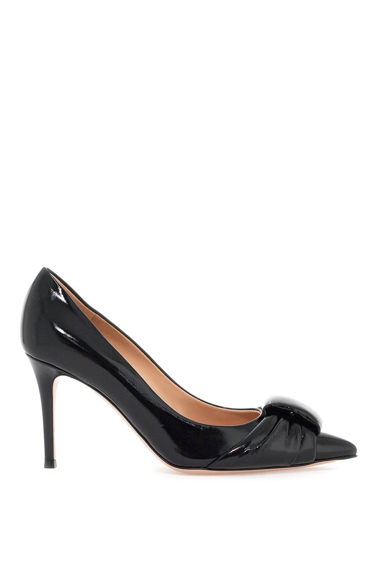 Gianvito Rossi Patent Leather Knot Pumps image 0