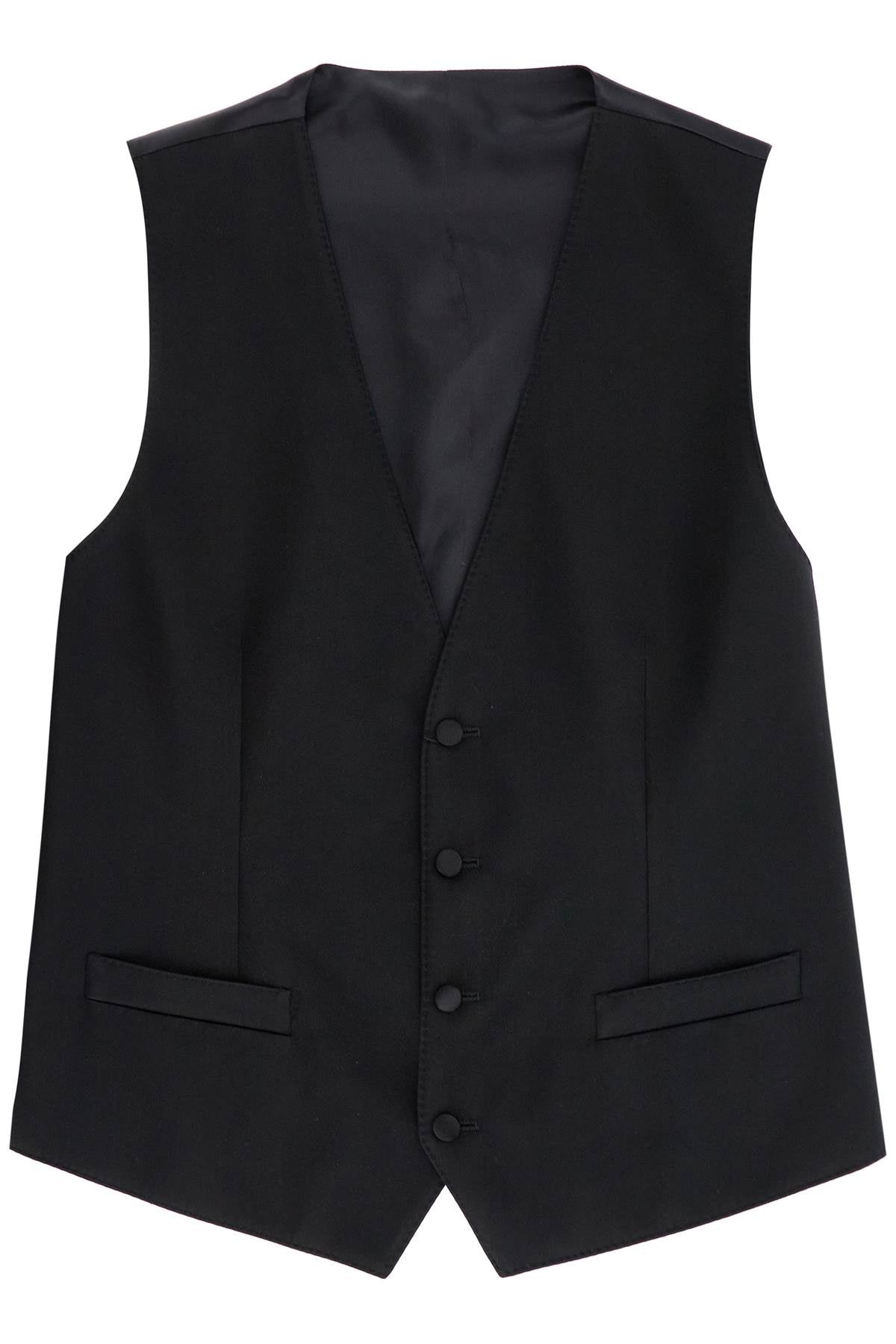 Dolce & Gabbana sartorial satin waistcoat image 0