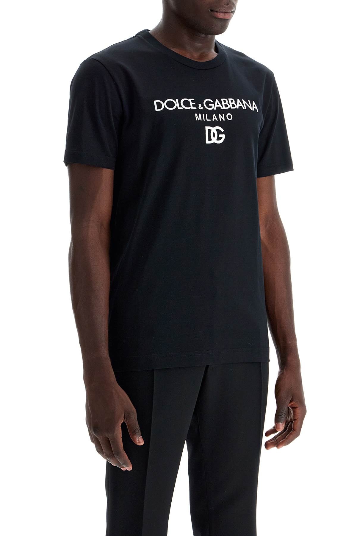 Dolce & Gabbana Embroidered DG Logo T-Shirt image 1