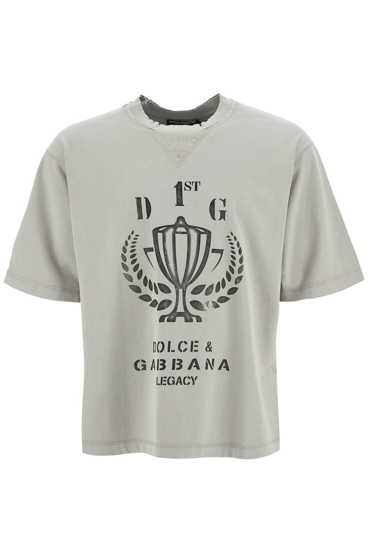 Dolce & Gabbana Oversized Printed T-Shirt image 0