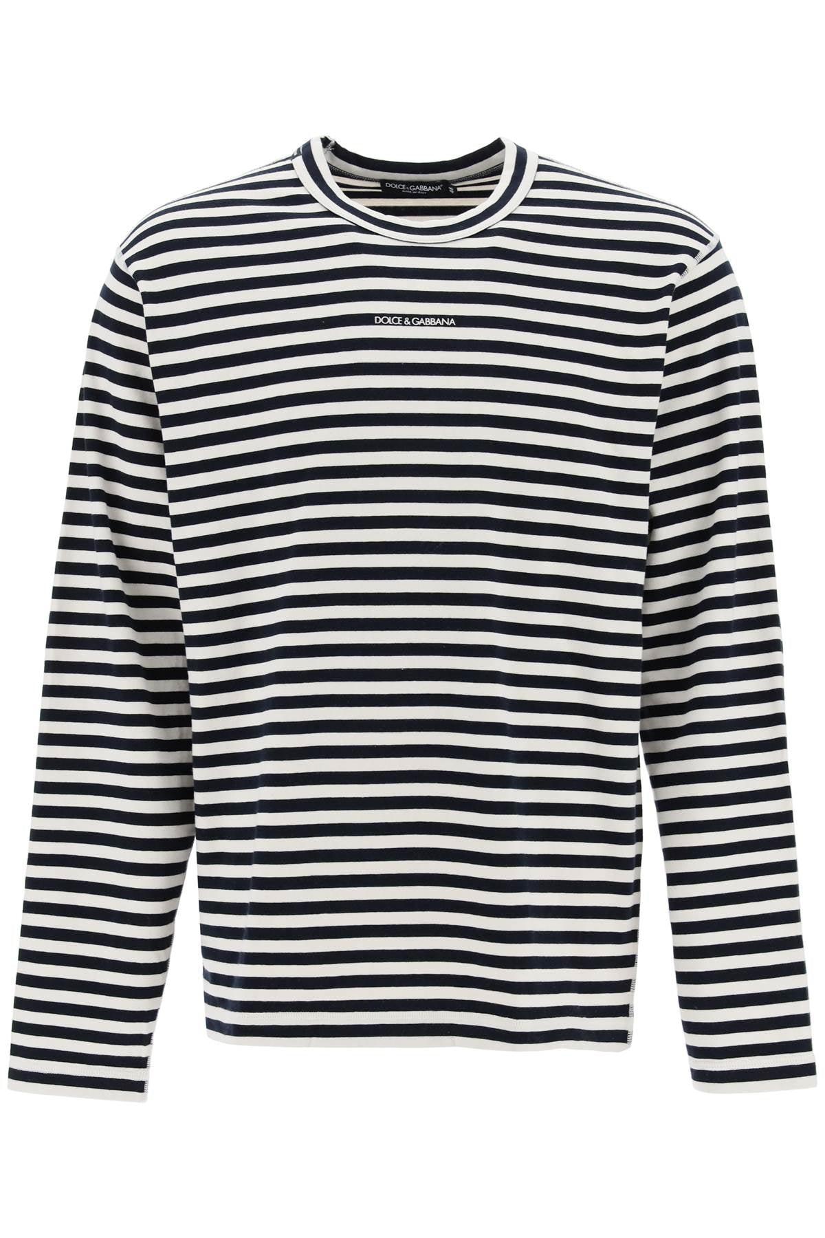 Dolce & Gabbana long-sleeved striped t-shirt image 0